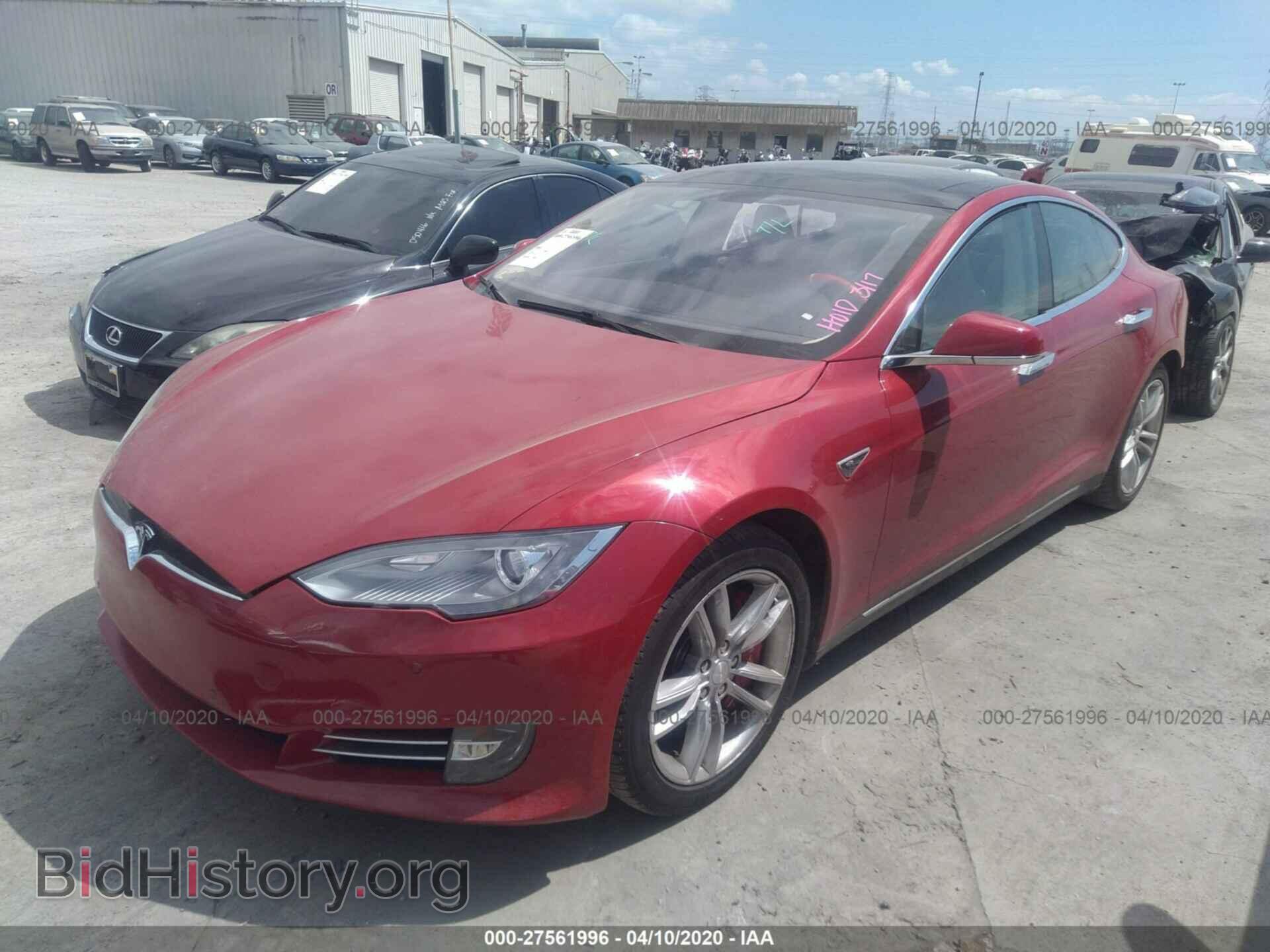 2014 TESLA MODEL S - VIN: 5YJSA1H19EFP52426 - Photo 2