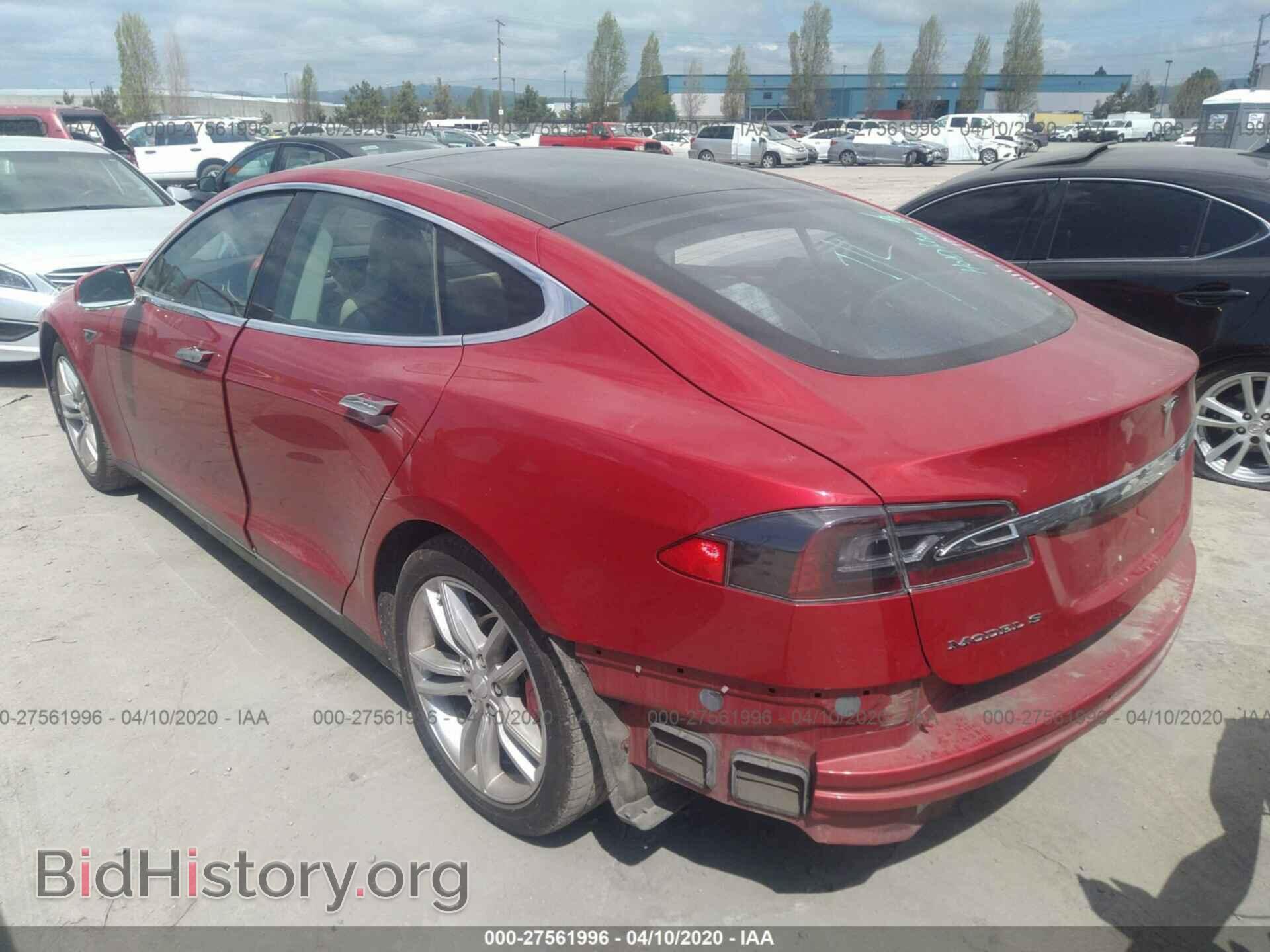 2014 TESLA MODEL S - VIN: 5YJSA1H19EFP52426 - Photo 3
