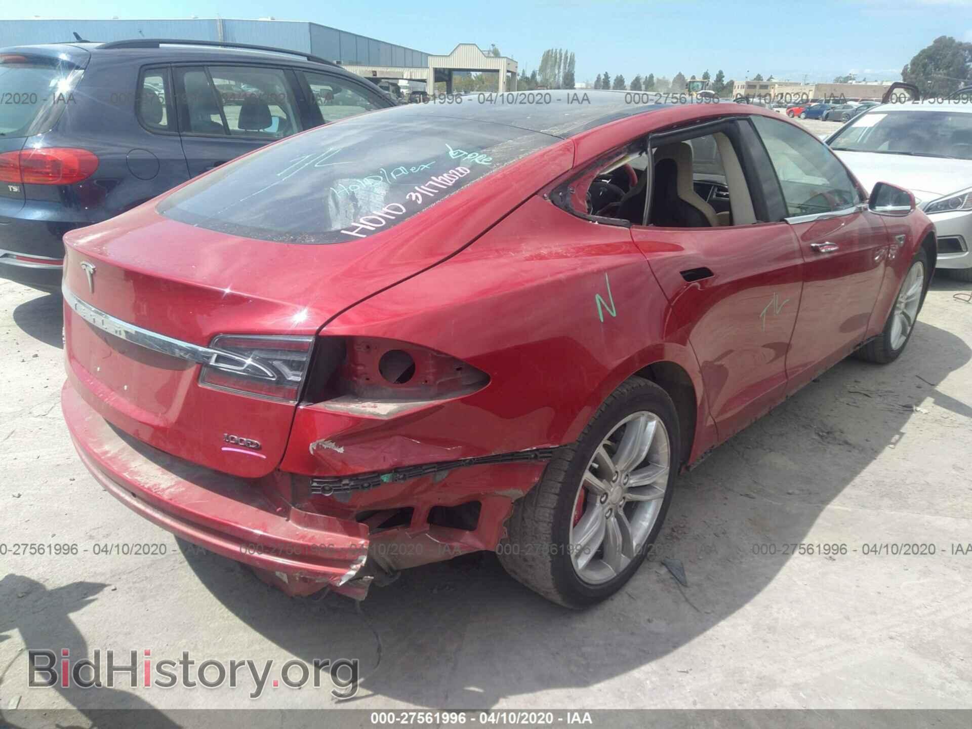 2014 TESLA MODEL S - VIN: 5YJSA1H19EFP52426 - Photo 4