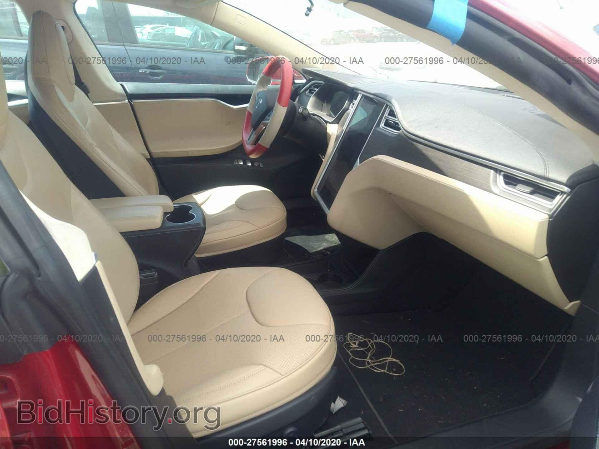 2014 TESLA MODEL S - VIN: 5YJSA1H19EFP52426 - Photo 5