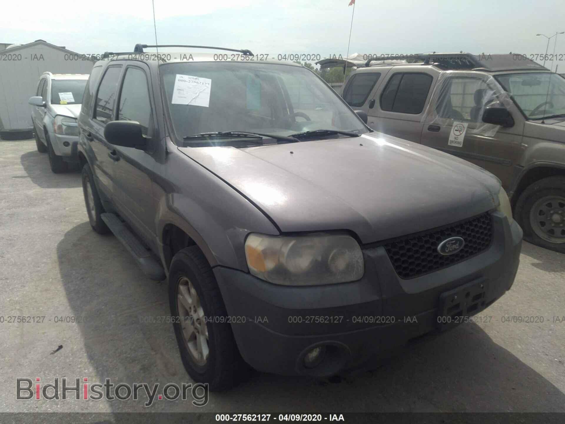Photo 1FMYU03165KB11039 - FORD ESCAPE 2005