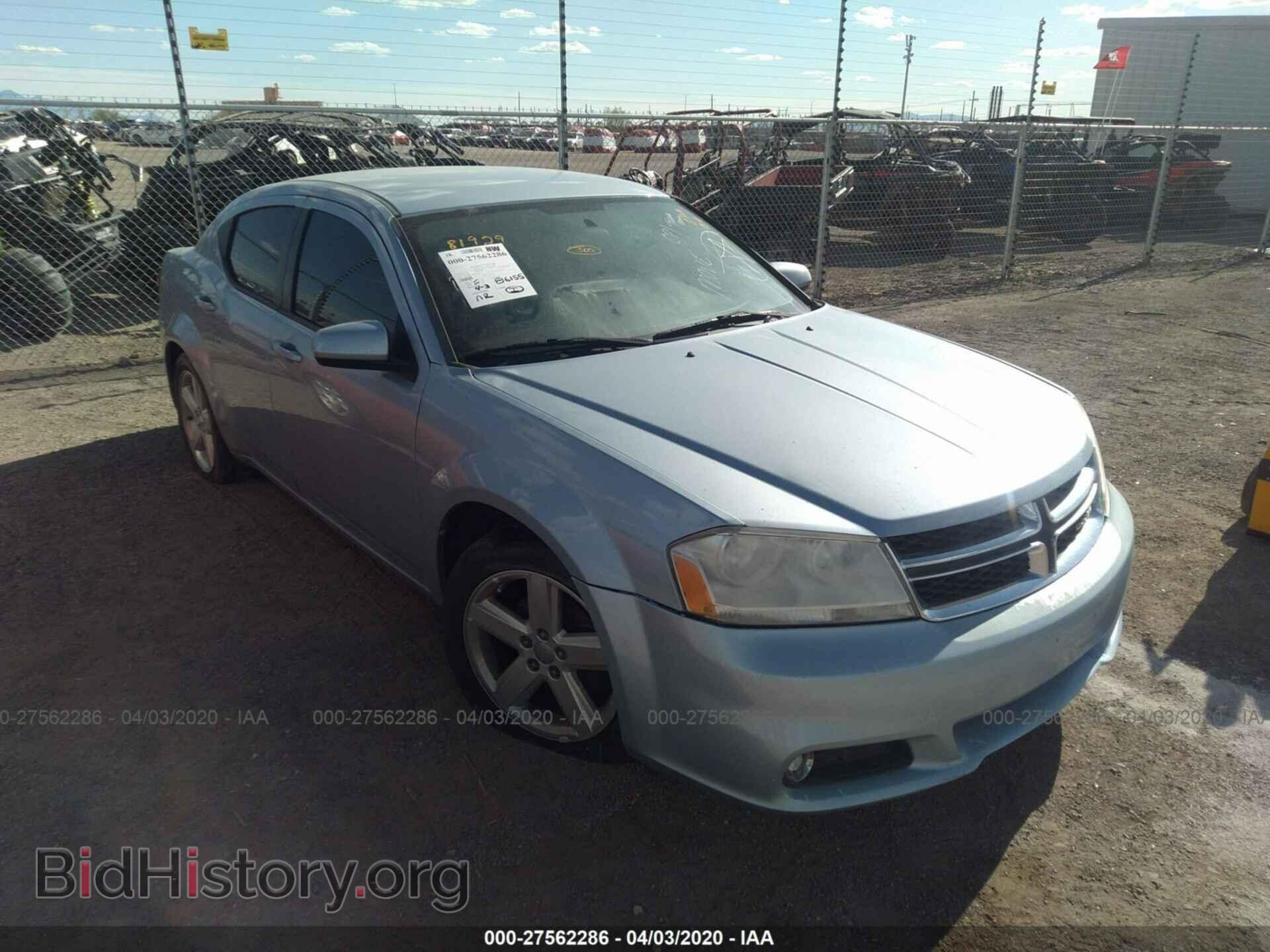 Фотография 1C3CDZCB9DN707615 - DODGE AVENGER 2013