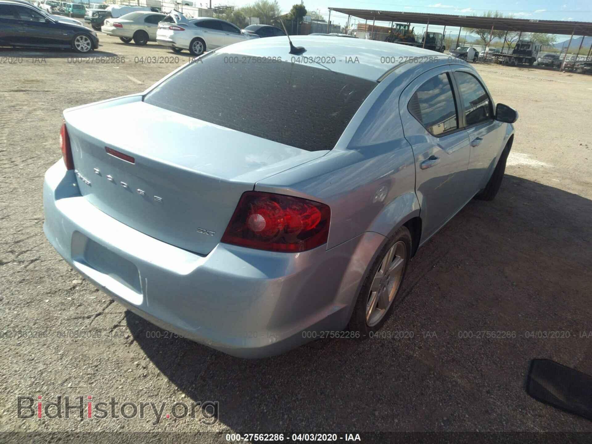 2013 DODGE AVENGER - VIN: 1C3CDZCB9DN707615 - Фото 4