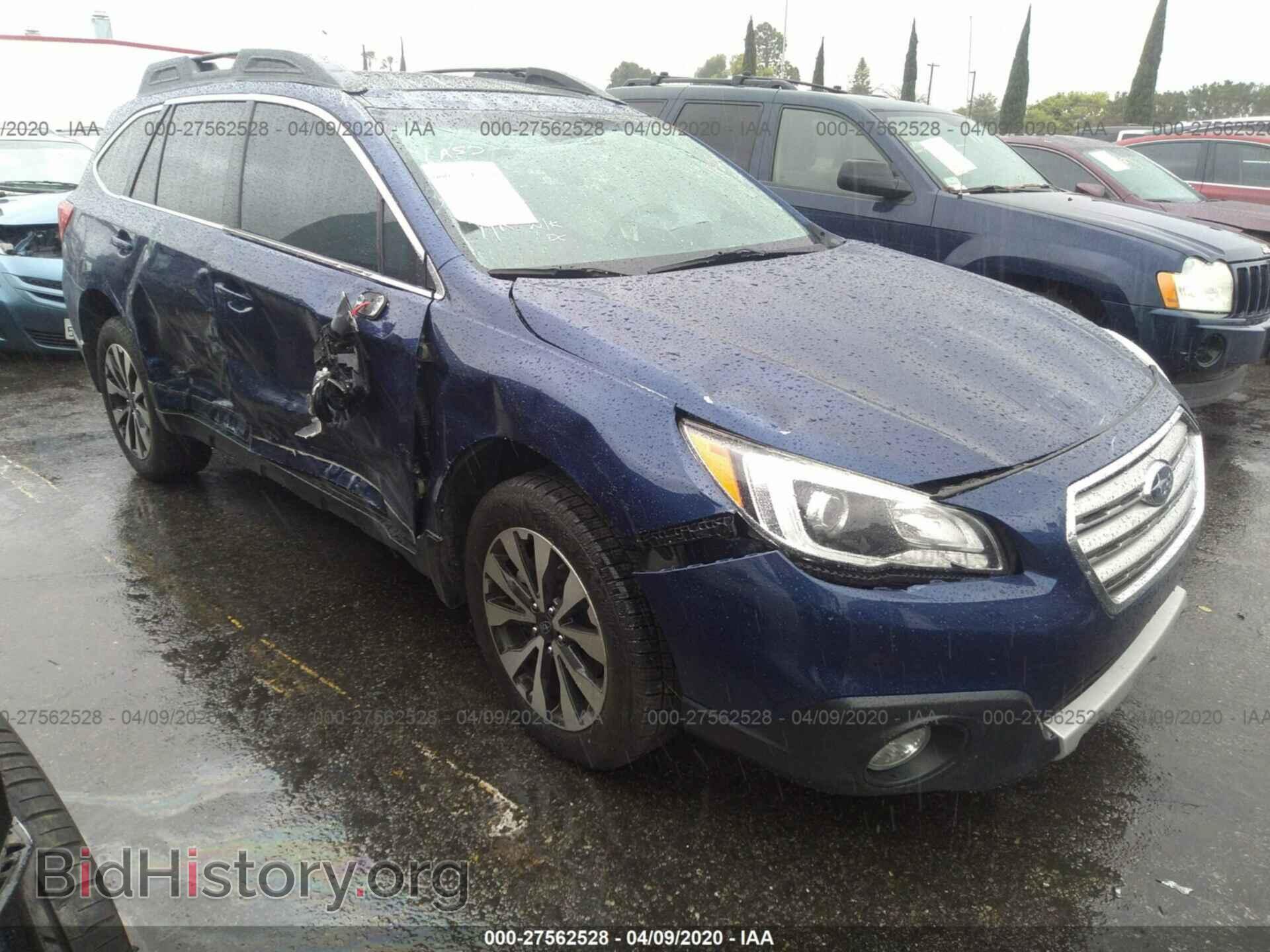 Photo 4S4BSANC6G3351723 - SUBARU OUTBACK 2016