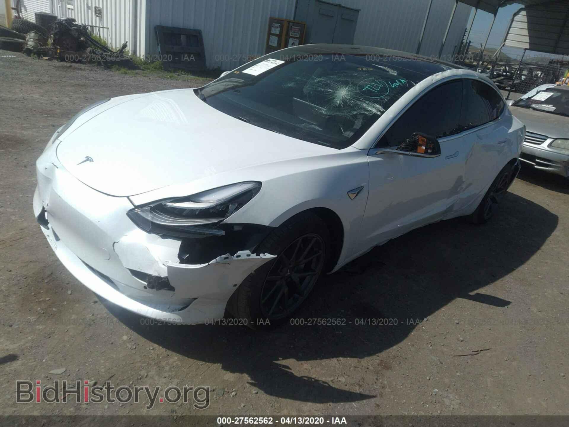 2019 TESLA MODEL 3 - VIN: 5YJ3E1EA3KF416618 - Фото 2