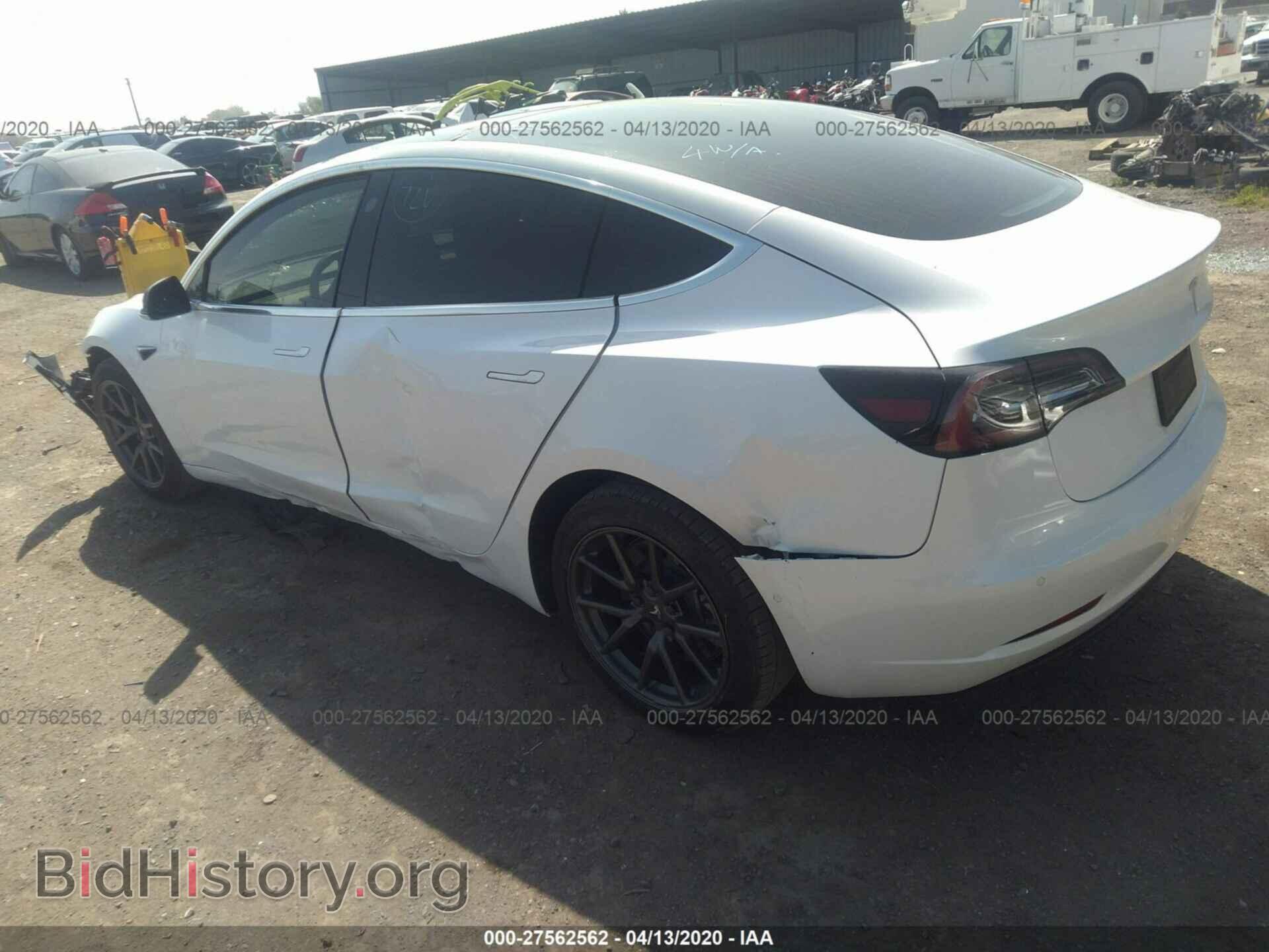2019 TESLA MODEL 3 - VIN: 5YJ3E1EA3KF416618 - Фото 3