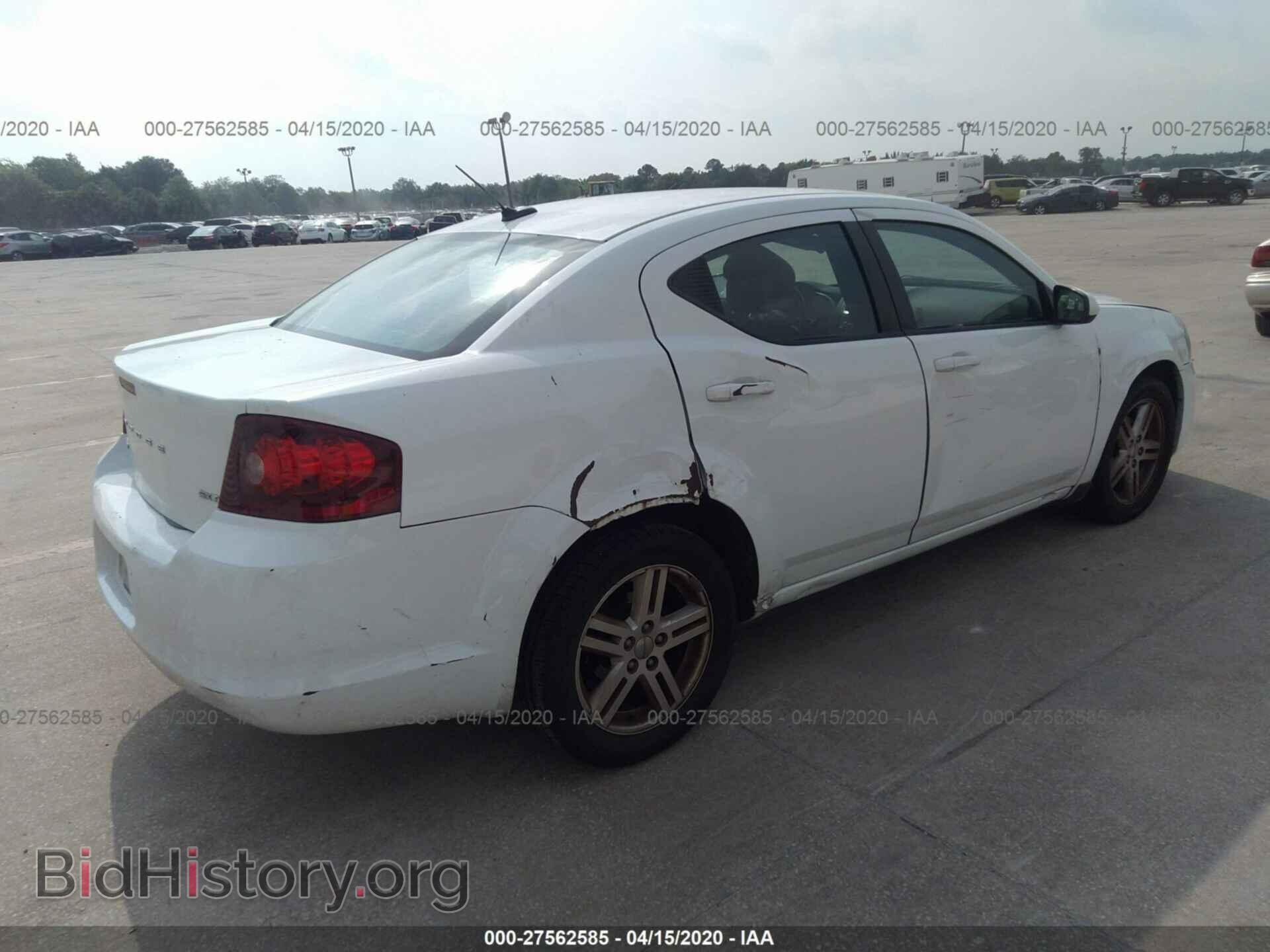2012 DODGE AVENGER - VIN: 1C3CDZCB7CN290803 - Фото 4