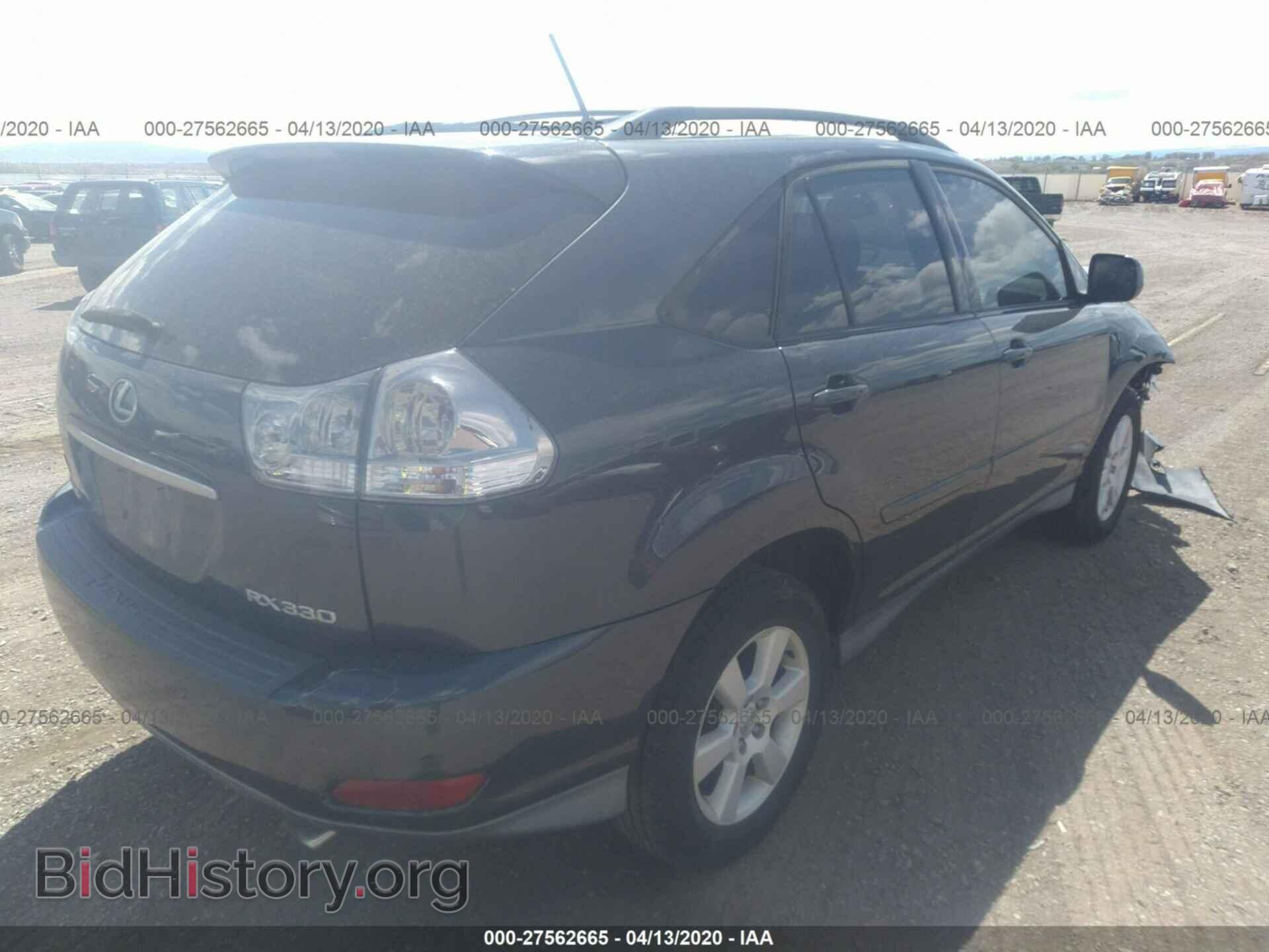 2005 LEXUS RX - VIN: 2T2HA31U05C080833 - Фото 4
