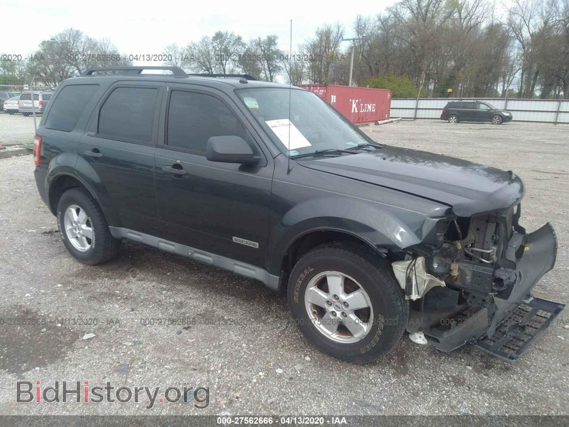 Photo 1FMCU03Z58KA02866 - FORD ESCAPE 2008