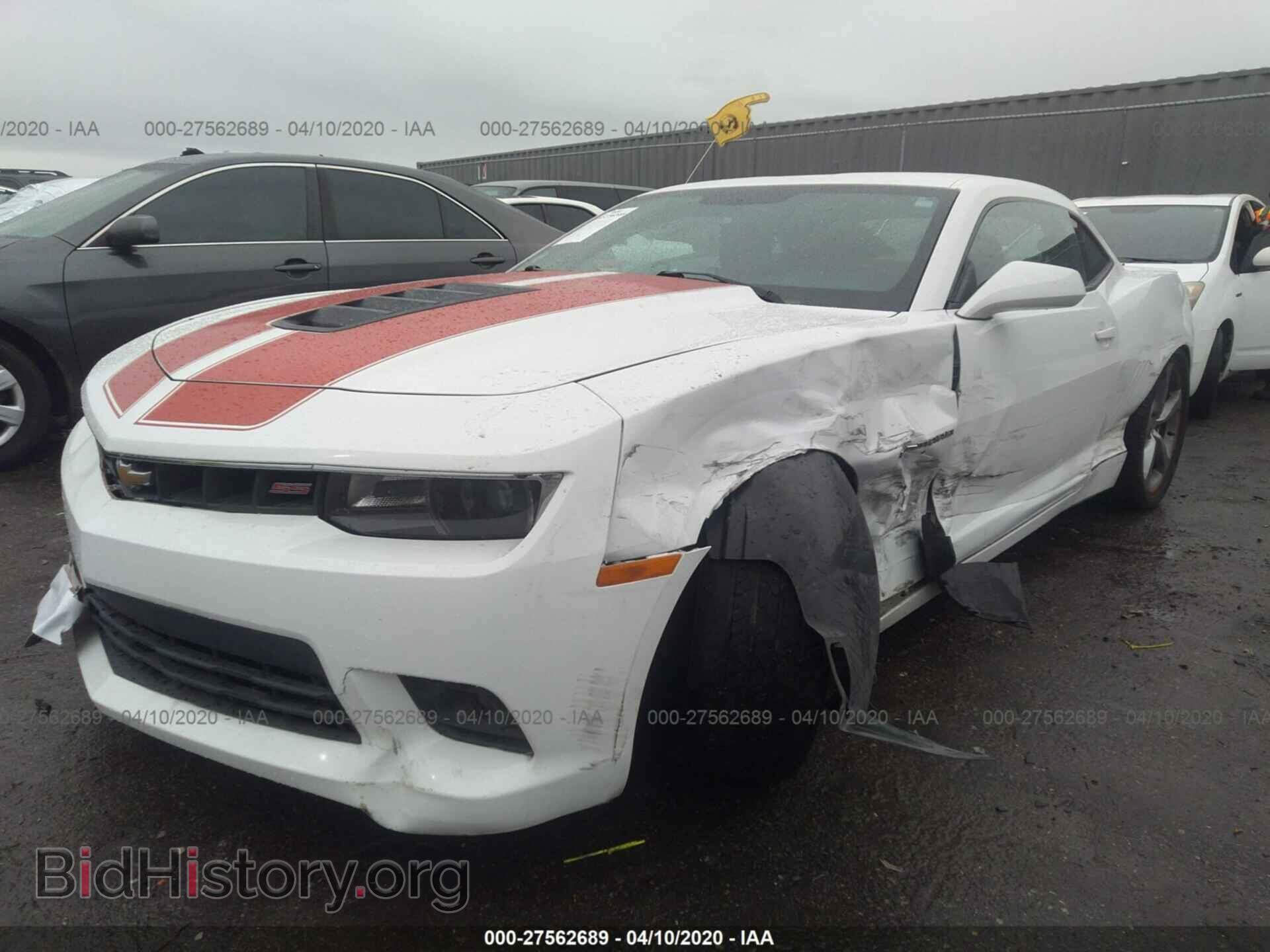 2014 CHEVROLET CAMARO - VIN: 2G1FK1EJ2E9133828 - Фото 2