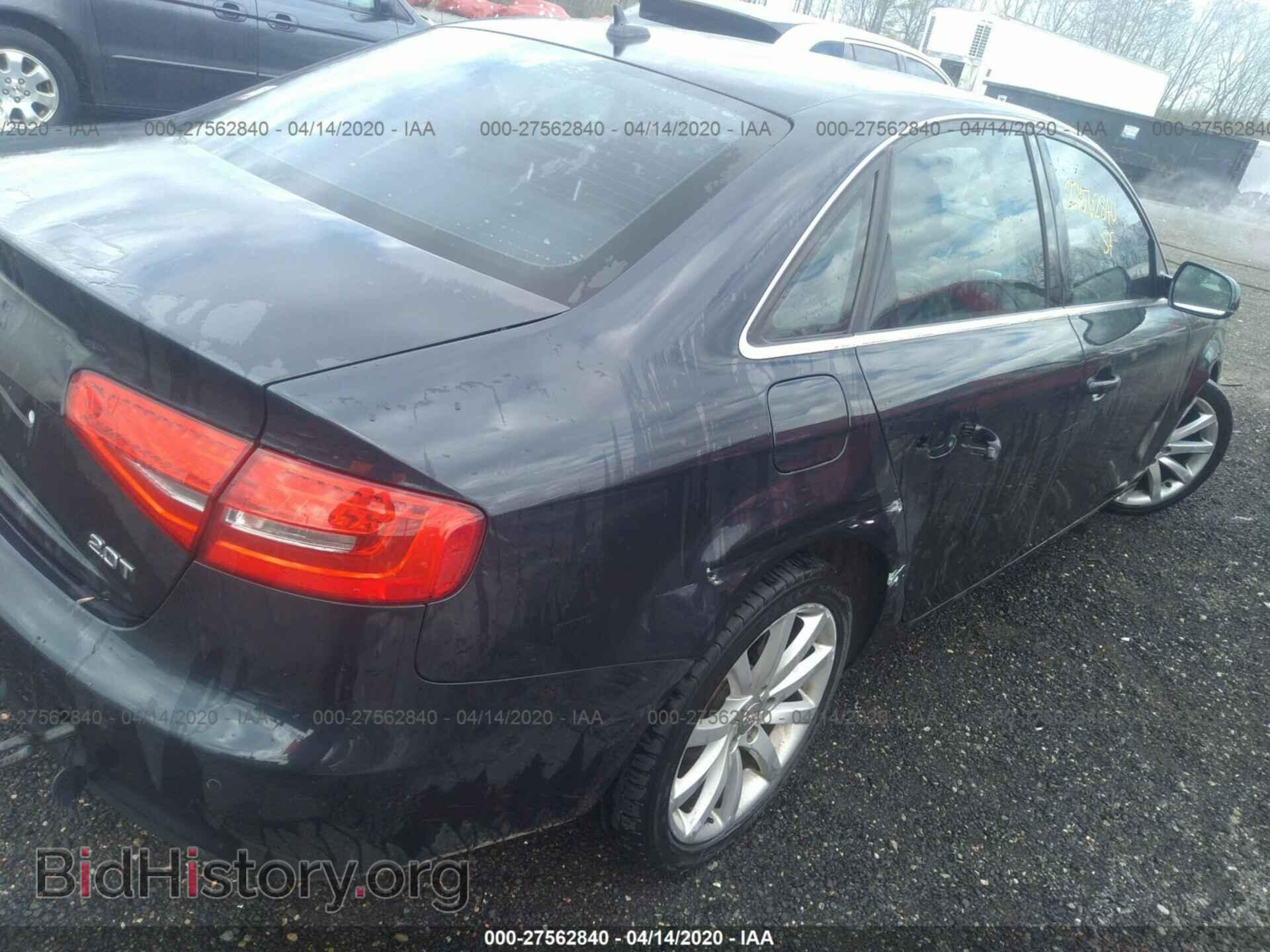 2013 AUDI A4 - VIN: WAUFFAFL4DN044752 - Photo 4