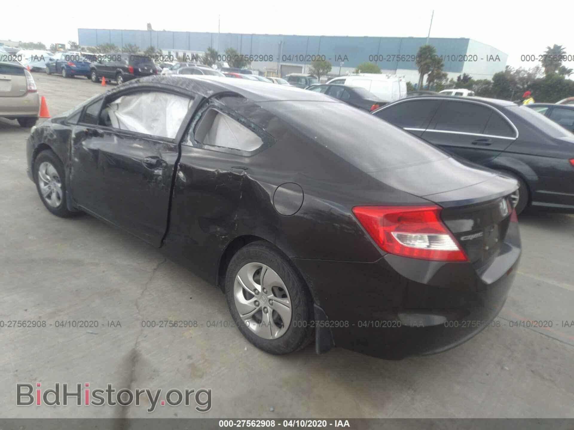 2013 HONDA CIVIC - VIN: 2HGFG3B57DH524085 - Фото 3