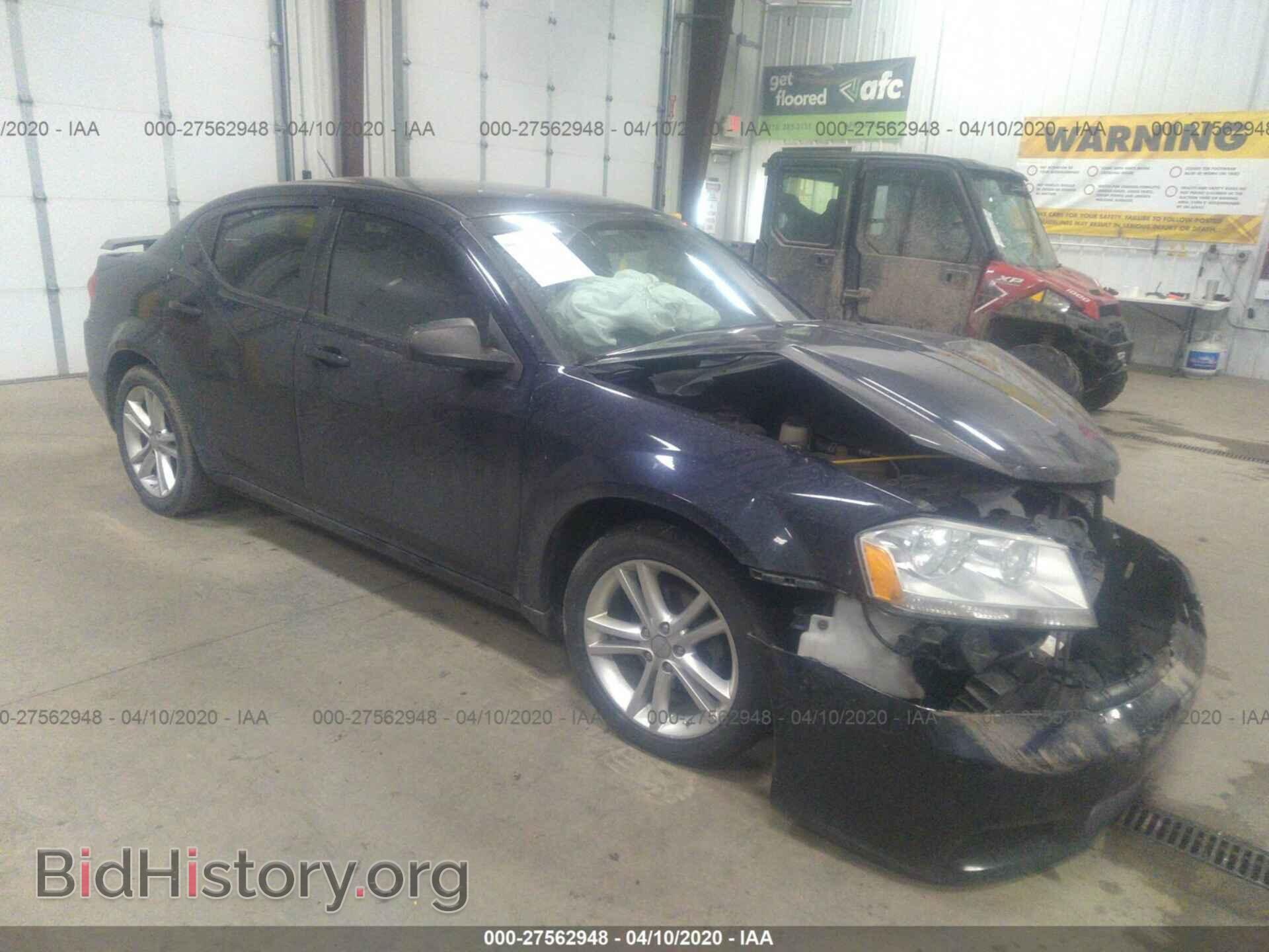 Photo 1C3CDZAG1CN254796 - DODGE AVENGER 2012