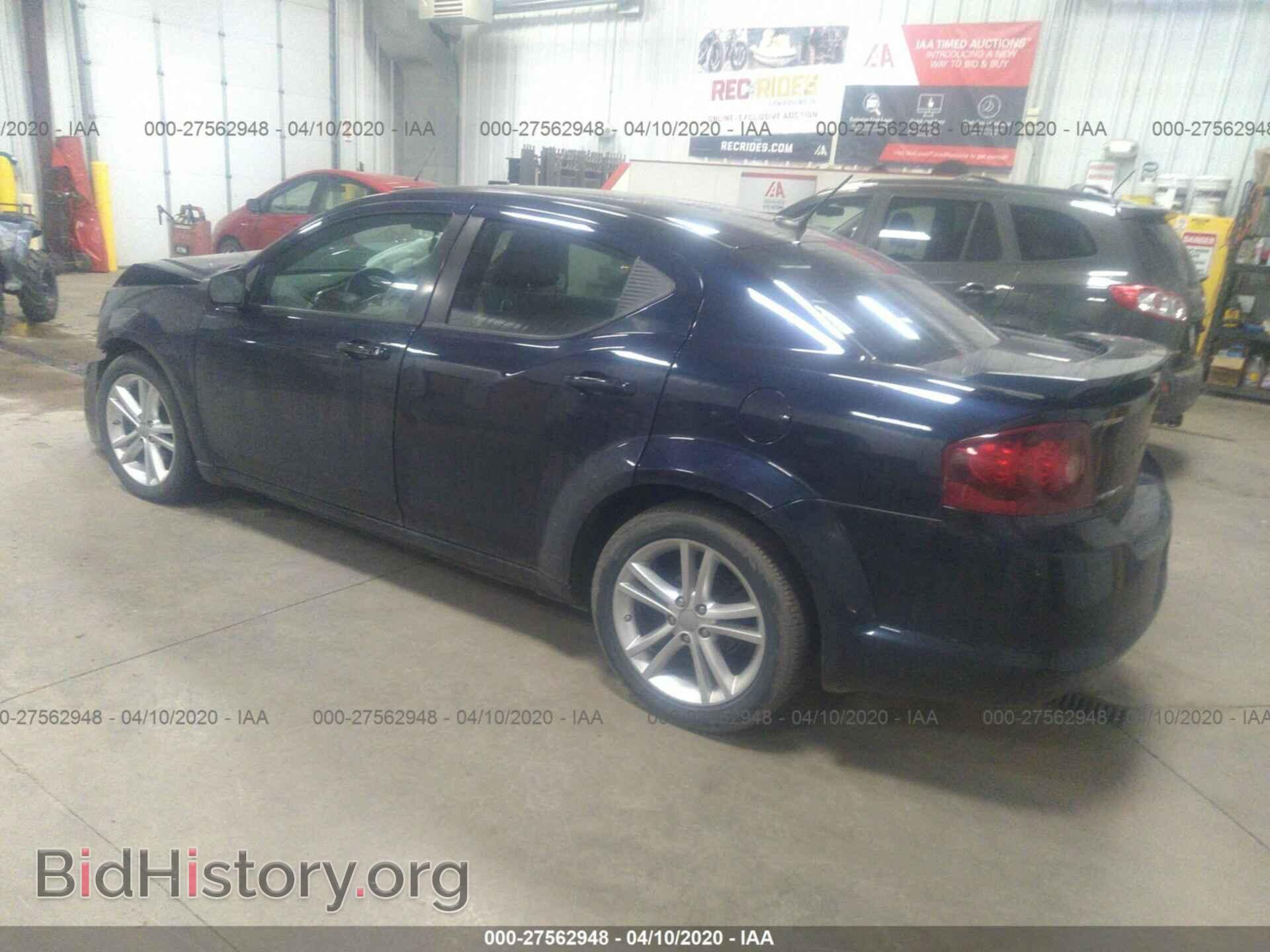 2012 DODGE AVENGER - VIN: 1C3CDZAG1CN254796 - Фото 3