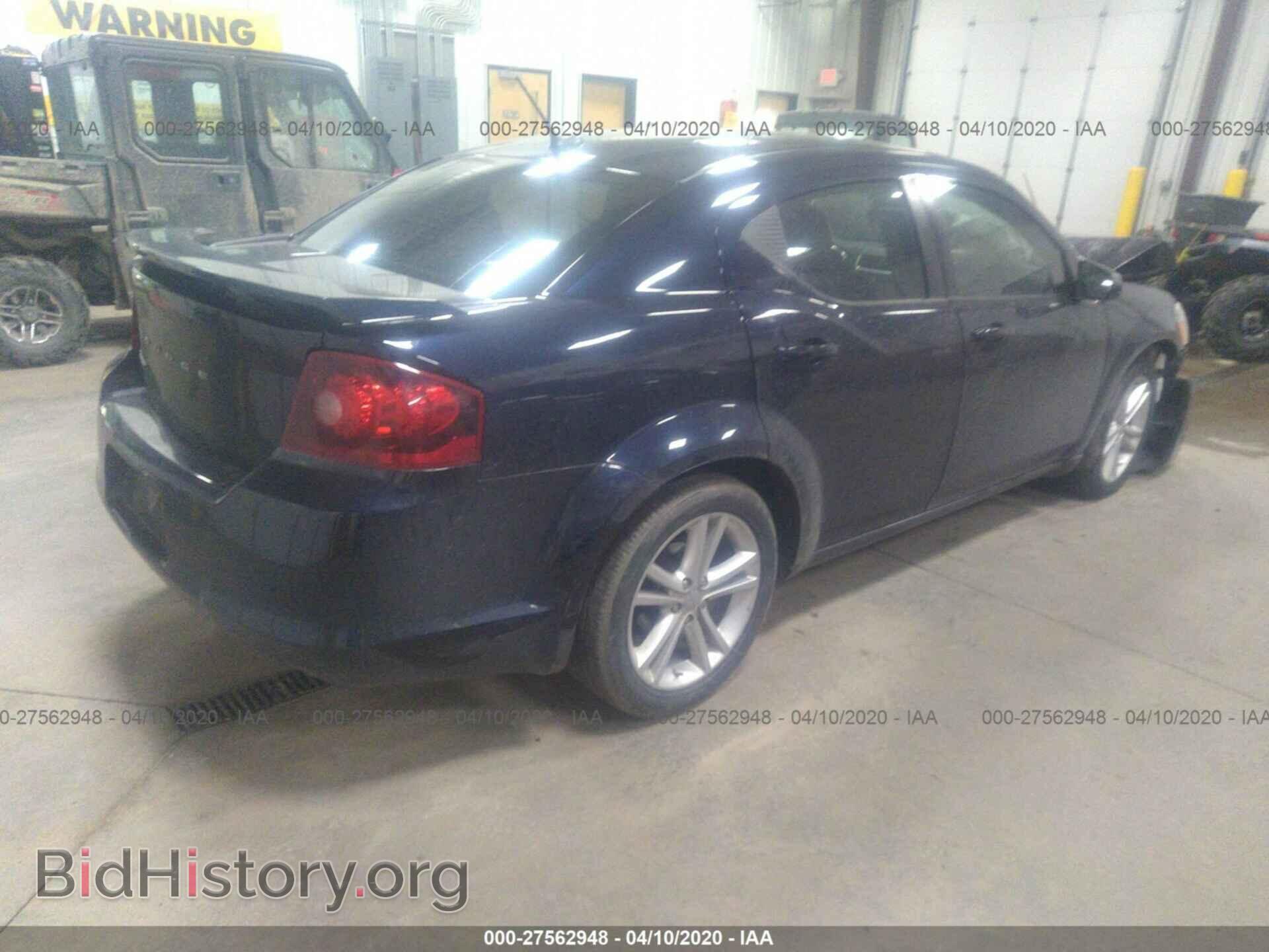 2012 DODGE AVENGER - VIN: 1C3CDZAG1CN254796 - Фото 4