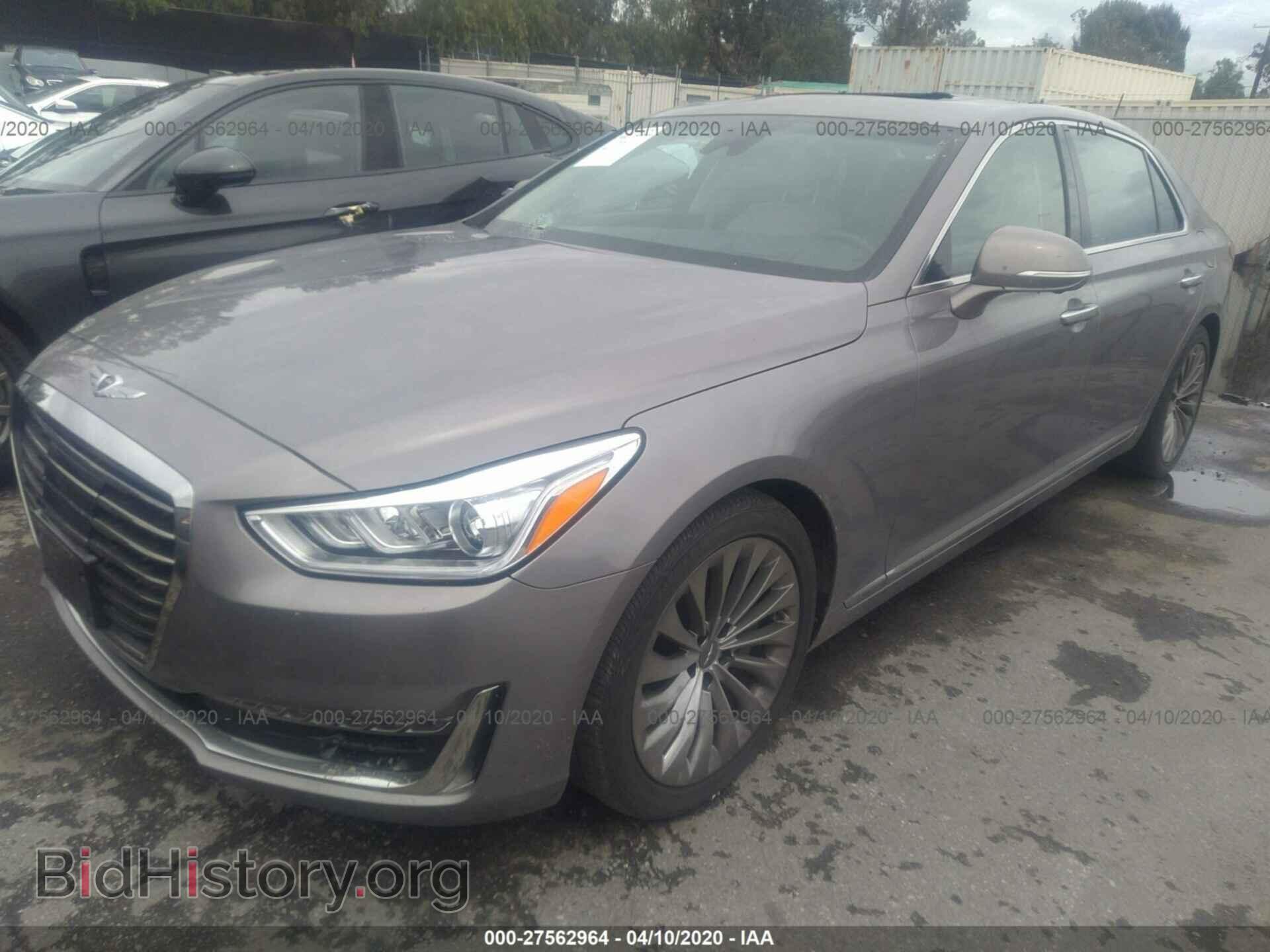 2018 GENESIS G90 - VIN: KMHG54JH5JU047963 - Фото 2