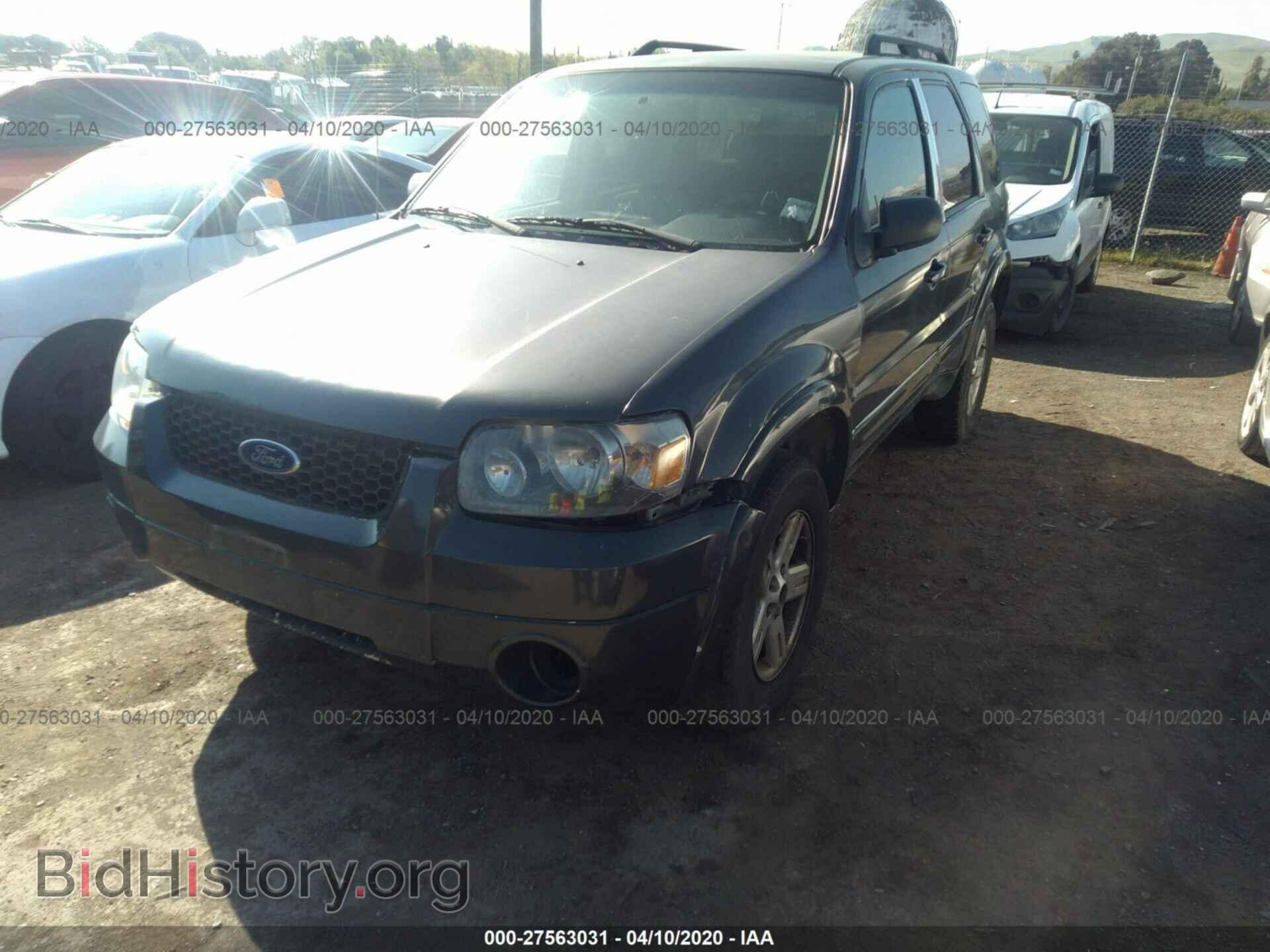 2007 FORD ESCAPE - VIN: 1FMCU49H17KB26329 - Фото 2