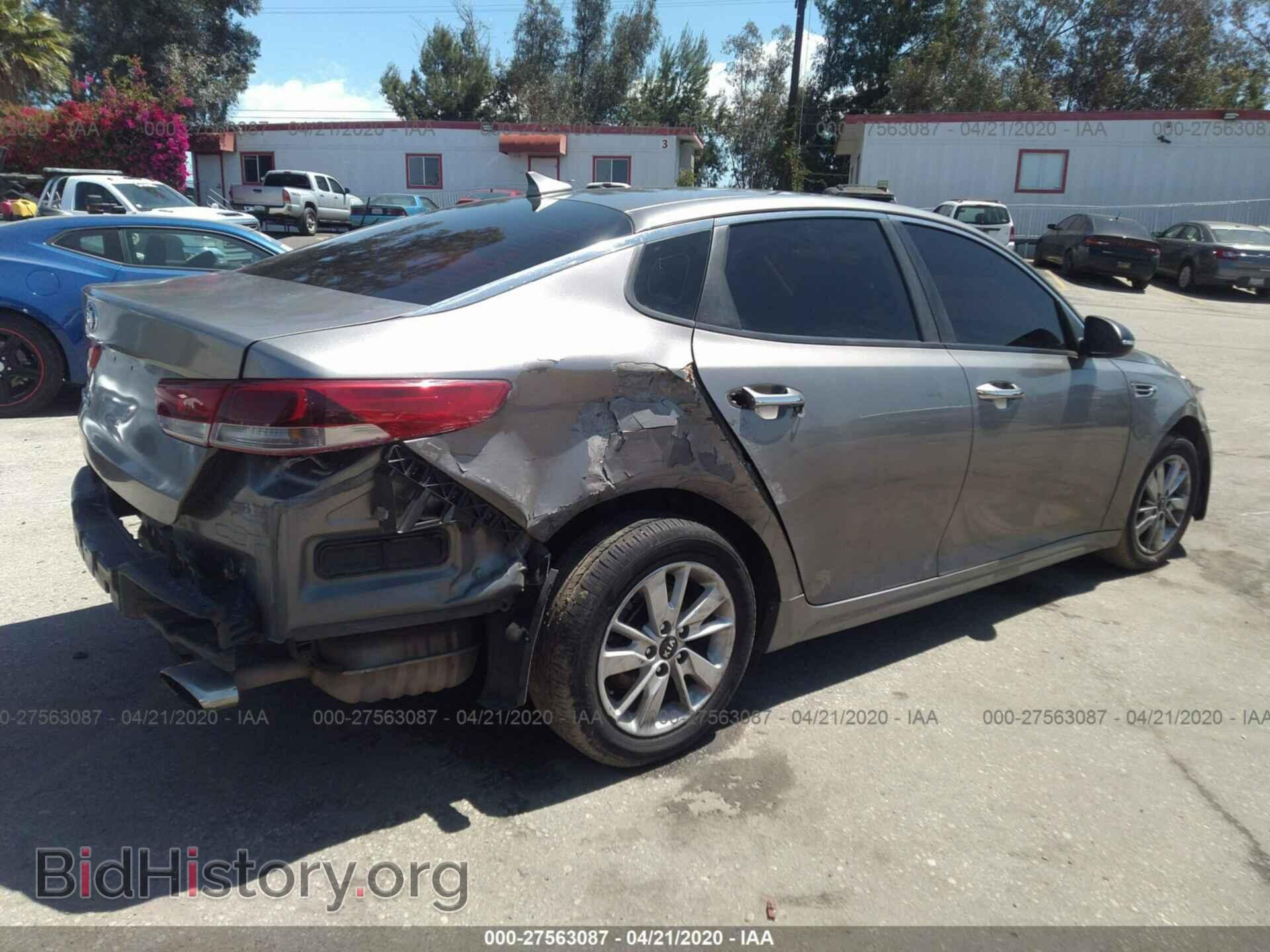 2016 KIA OPTIMA - VIN: 5XXGT4L34GG112277 - Photo 4