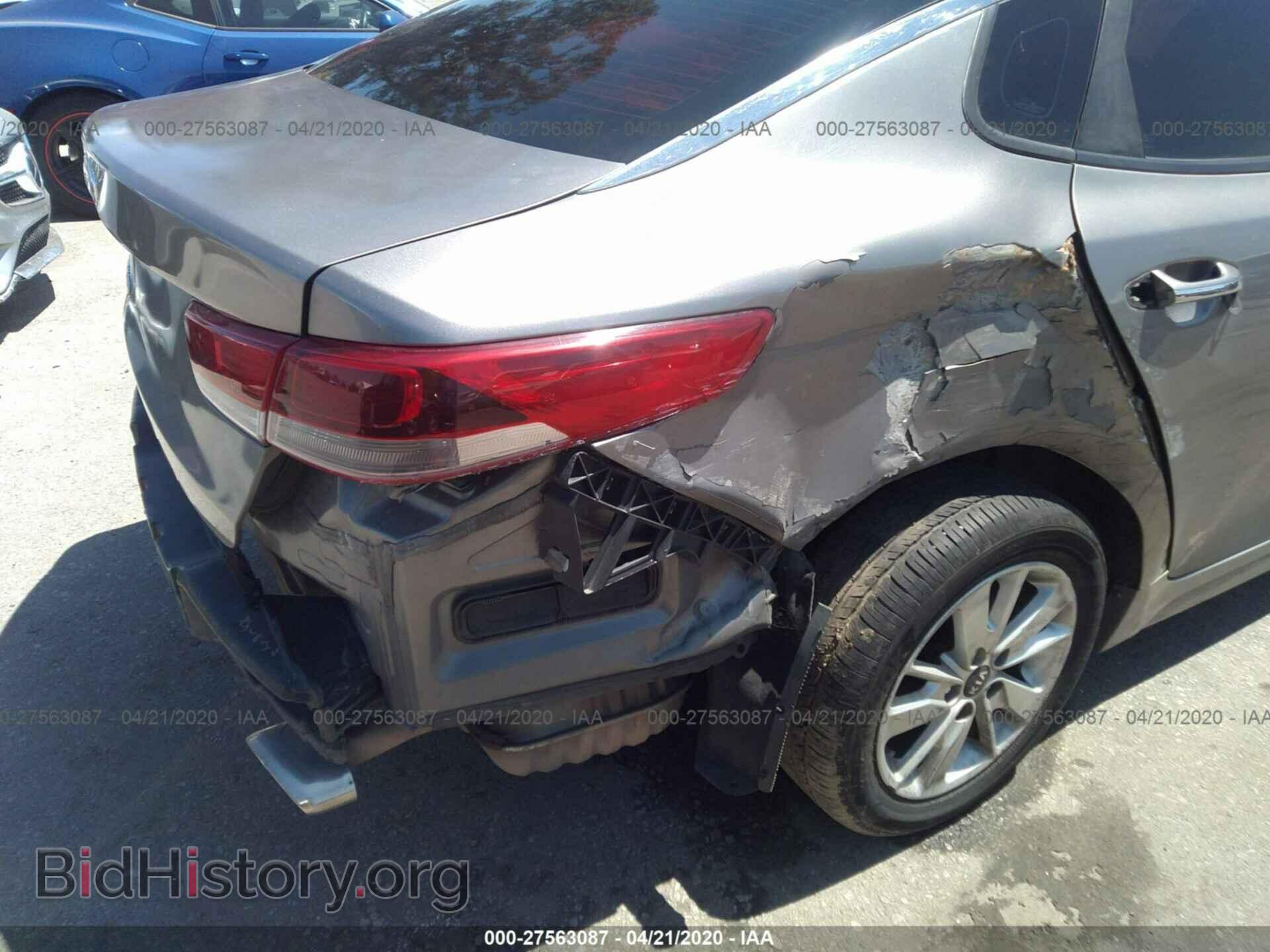 2016 KIA OPTIMA - VIN: 5XXGT4L34GG112277 - Photo 6