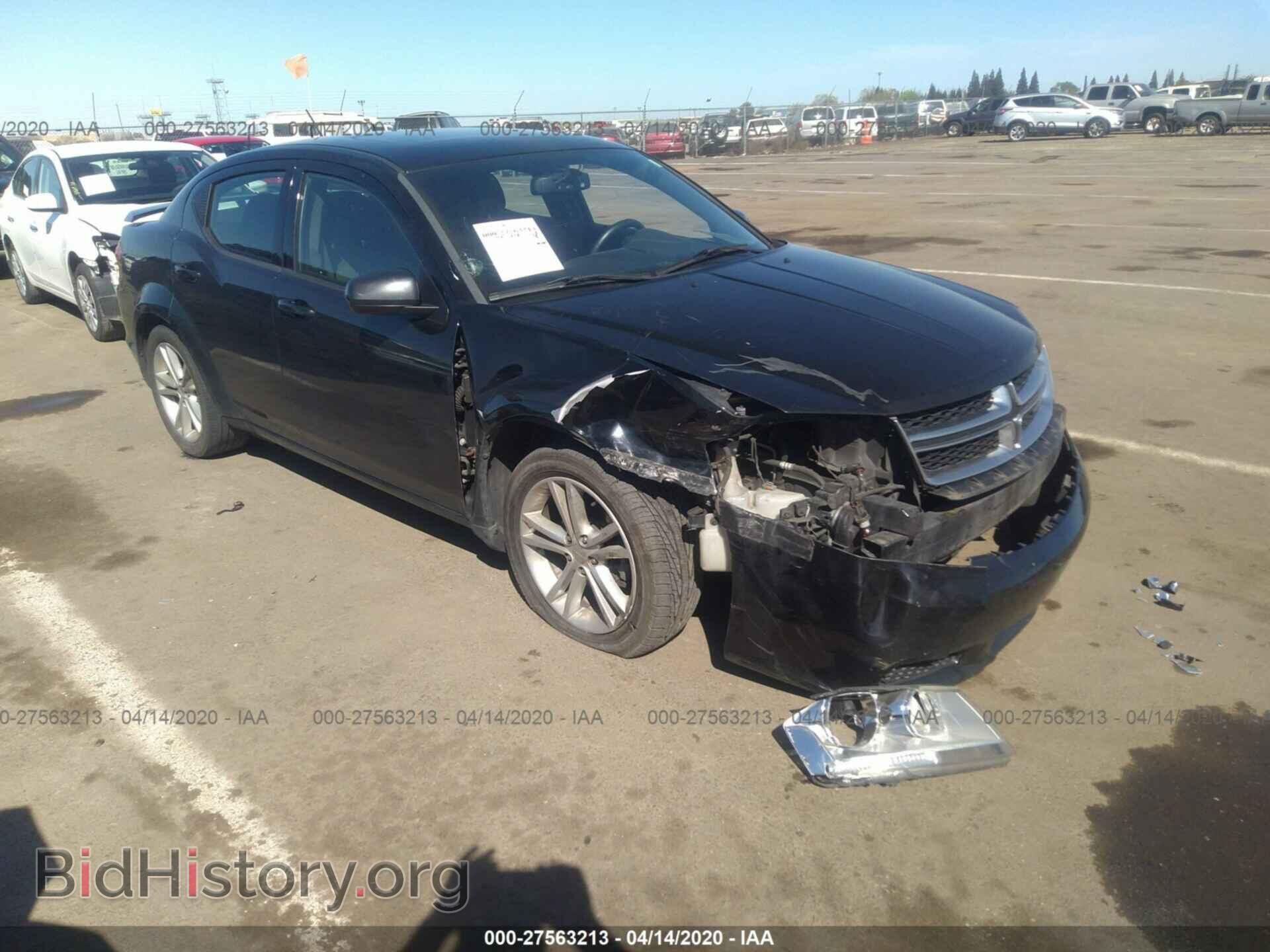 Photo 1C3CDZCB7CN312069 - DODGE AVENGER 2012