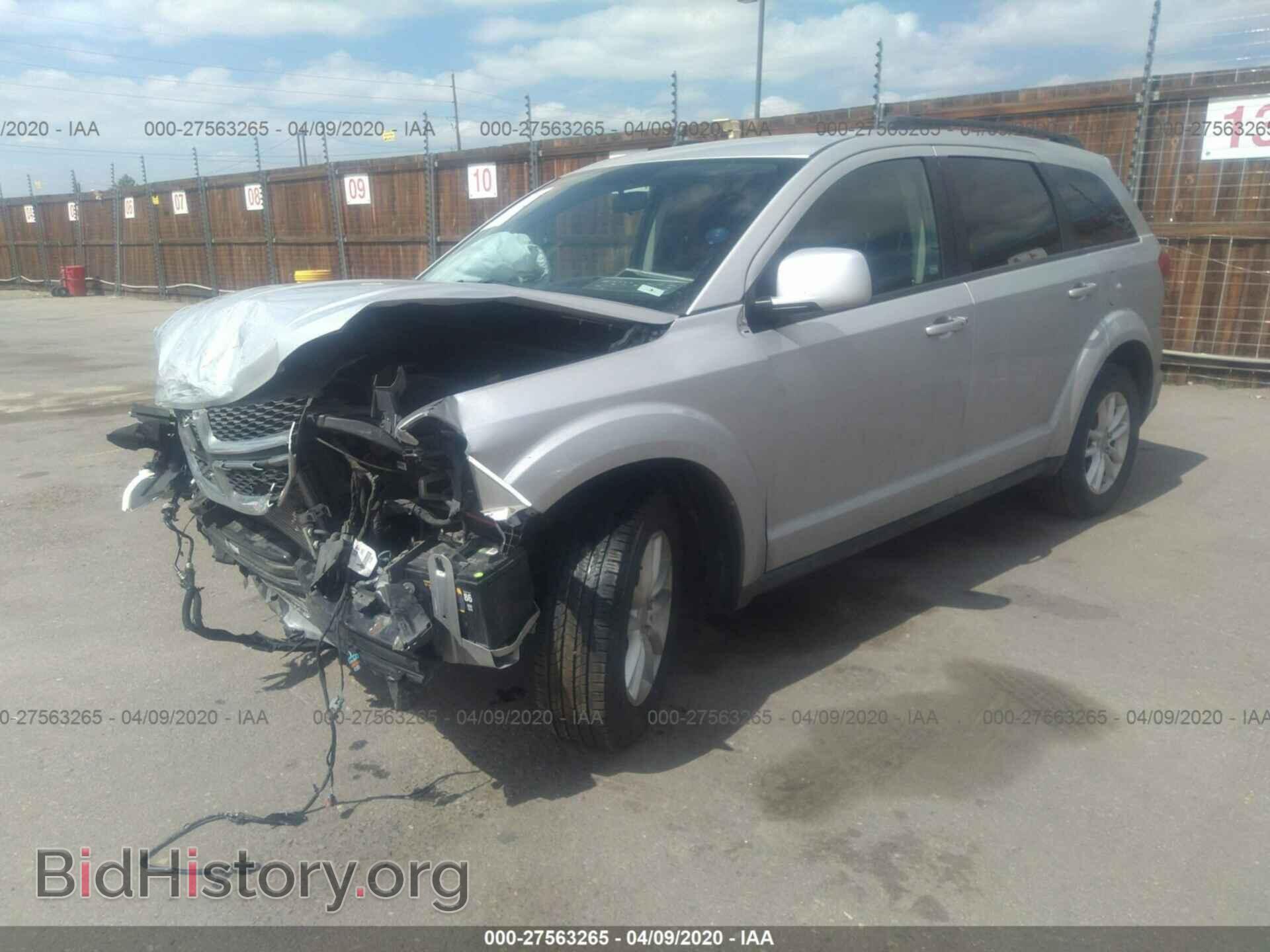 2014 DODGE JOURNEY - VIN: 3C4PDCBG3ET296978 - Фото 2