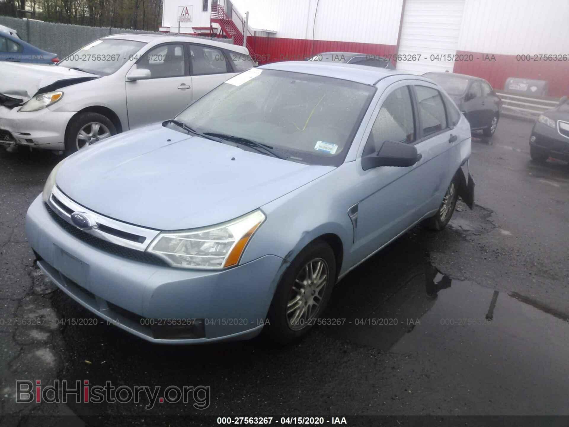 2008 FORD FOCUS - VIN: 1FAHP35N48W239988 - Фото 2