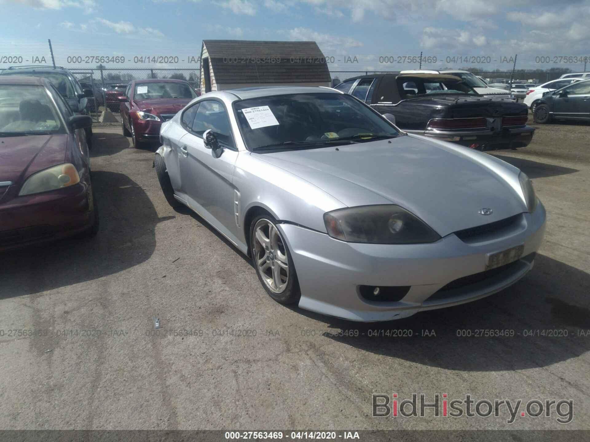 Photo KMHHN65F75U159906 - HYUNDAI TIBURON 2005