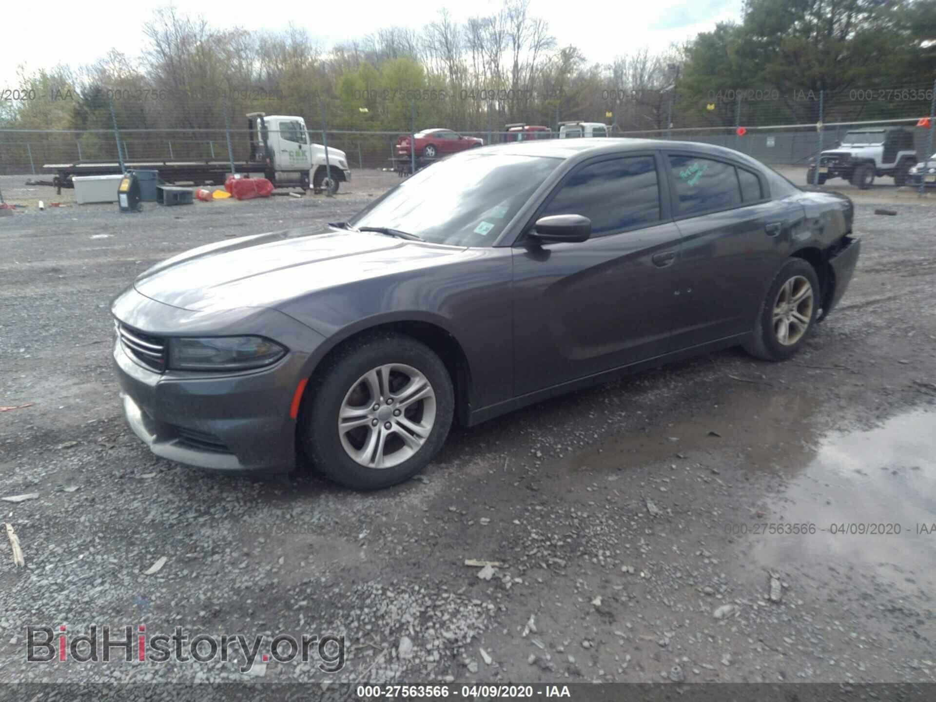 2015 DODGE CHARGER - VIN: 2C3CDXBG0FH789893 - Фото 2