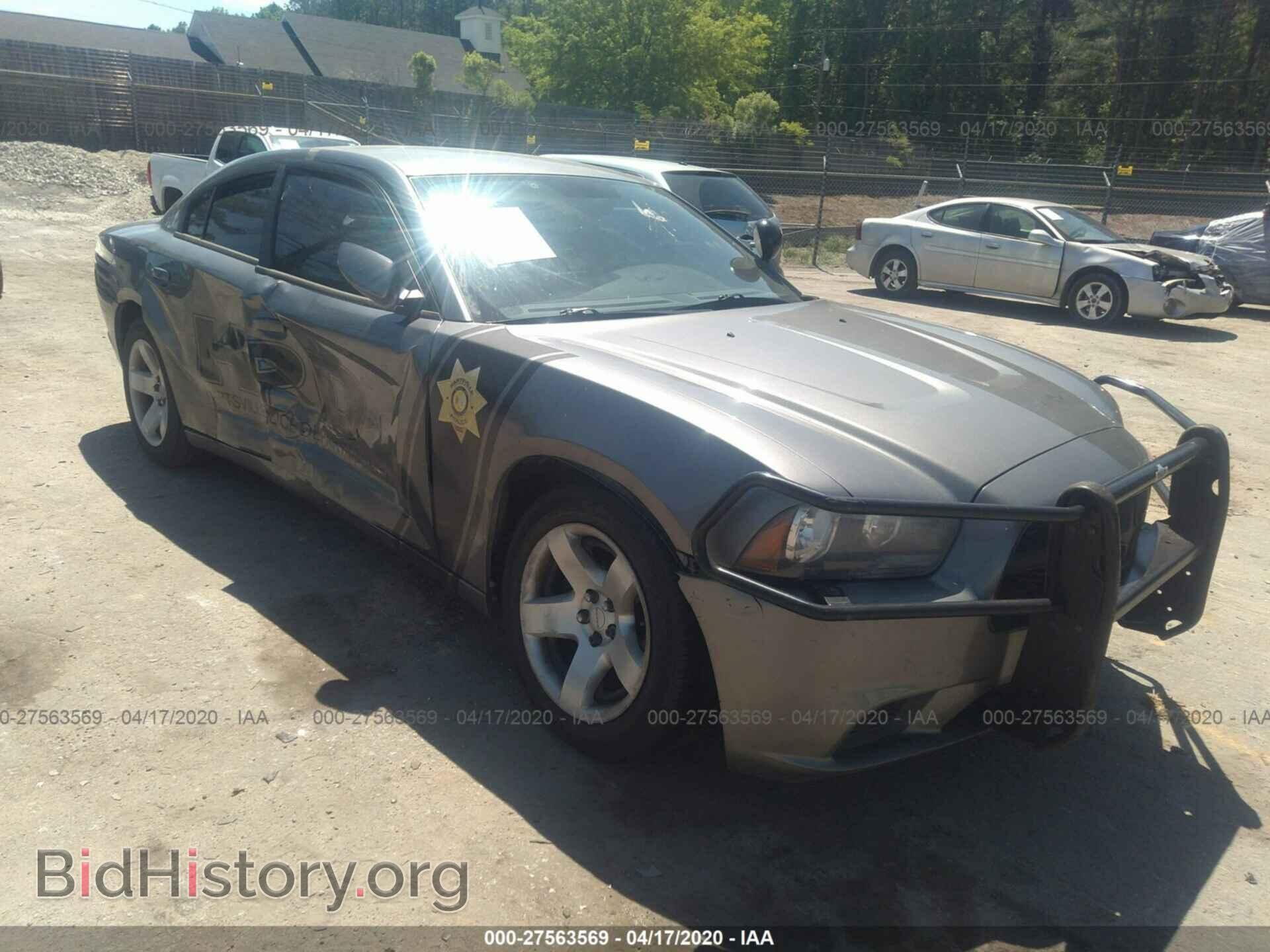Photo 2B3CL1CG2BH587904 - DODGE CHARGER 2011