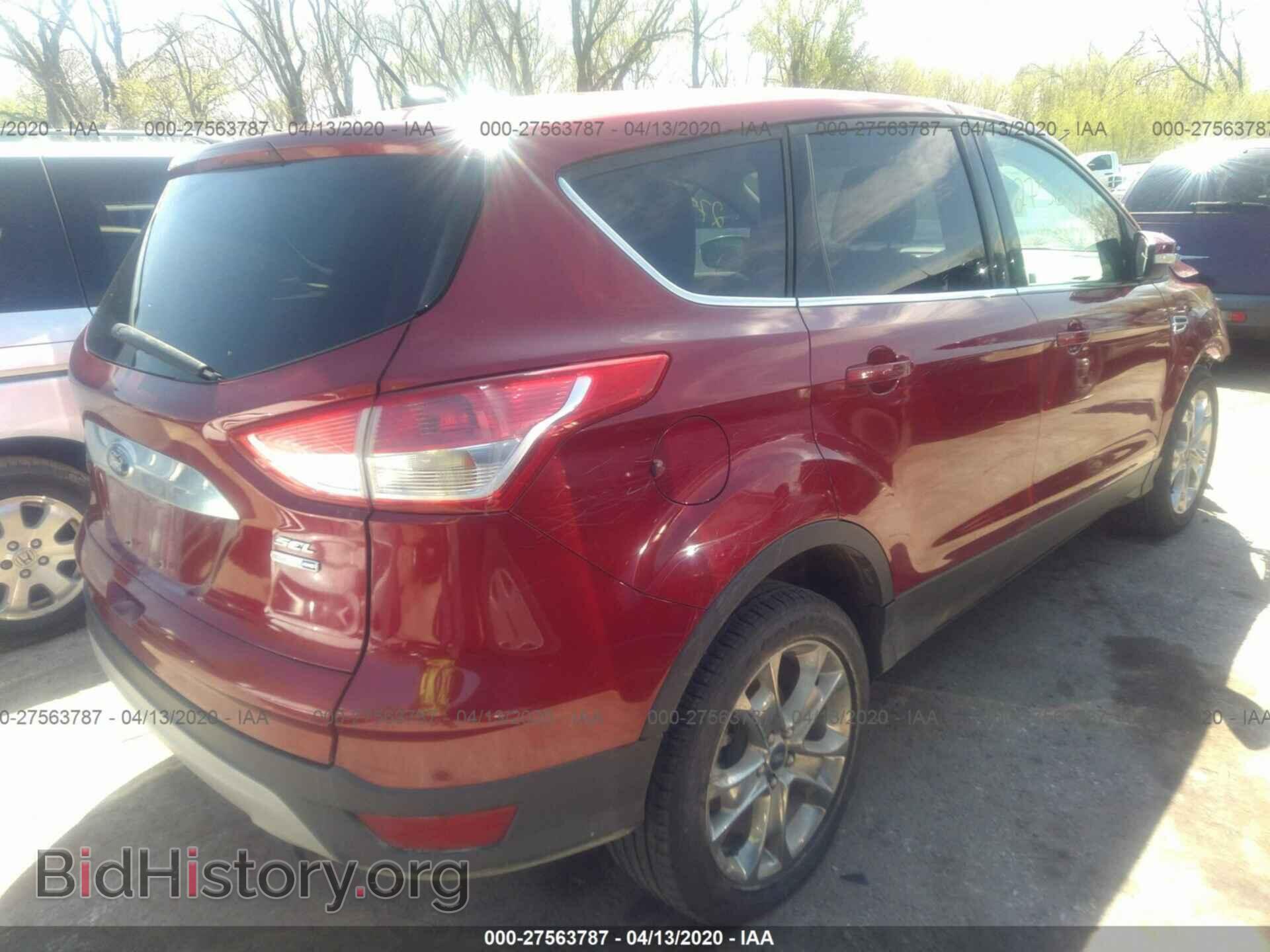 2013 FORD ESCAPE - VIN: 1FMCU9HX0DUA28009 - Фото 4