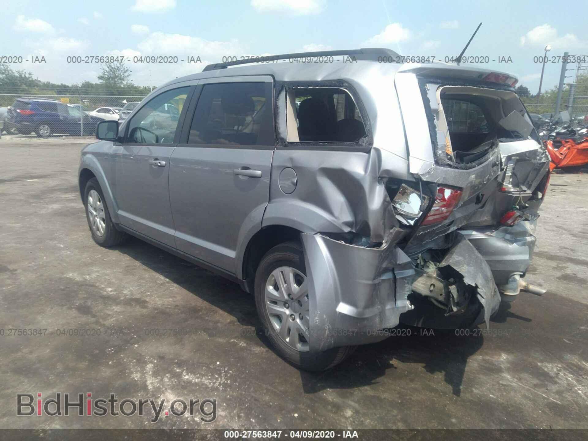 2017 DODGE JOURNEY - VIN: 3C4PDCAB3HT683847 - Фото 3