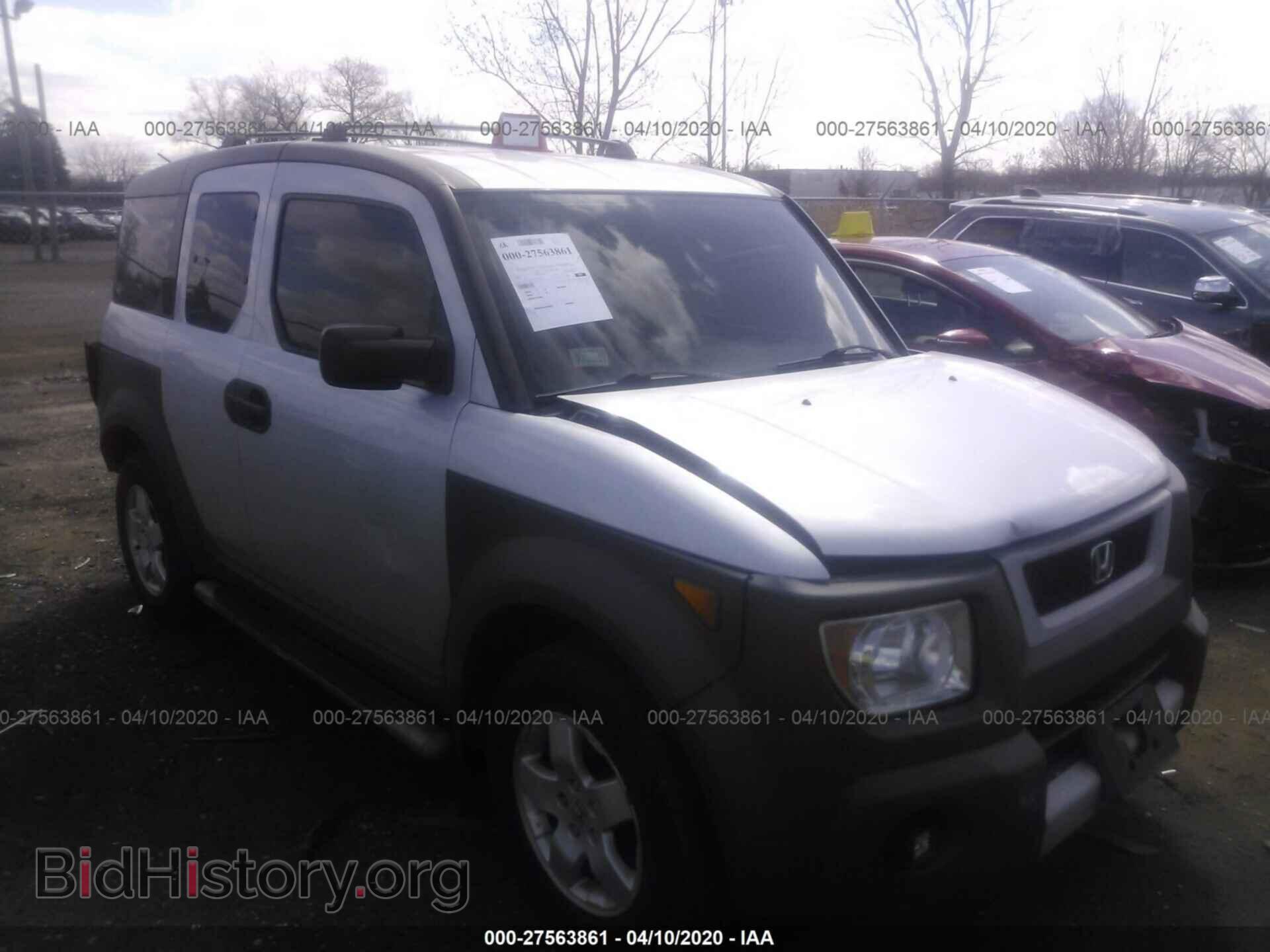 Фотография 5J6YH28553L018403 - HONDA ELEMENT 2003