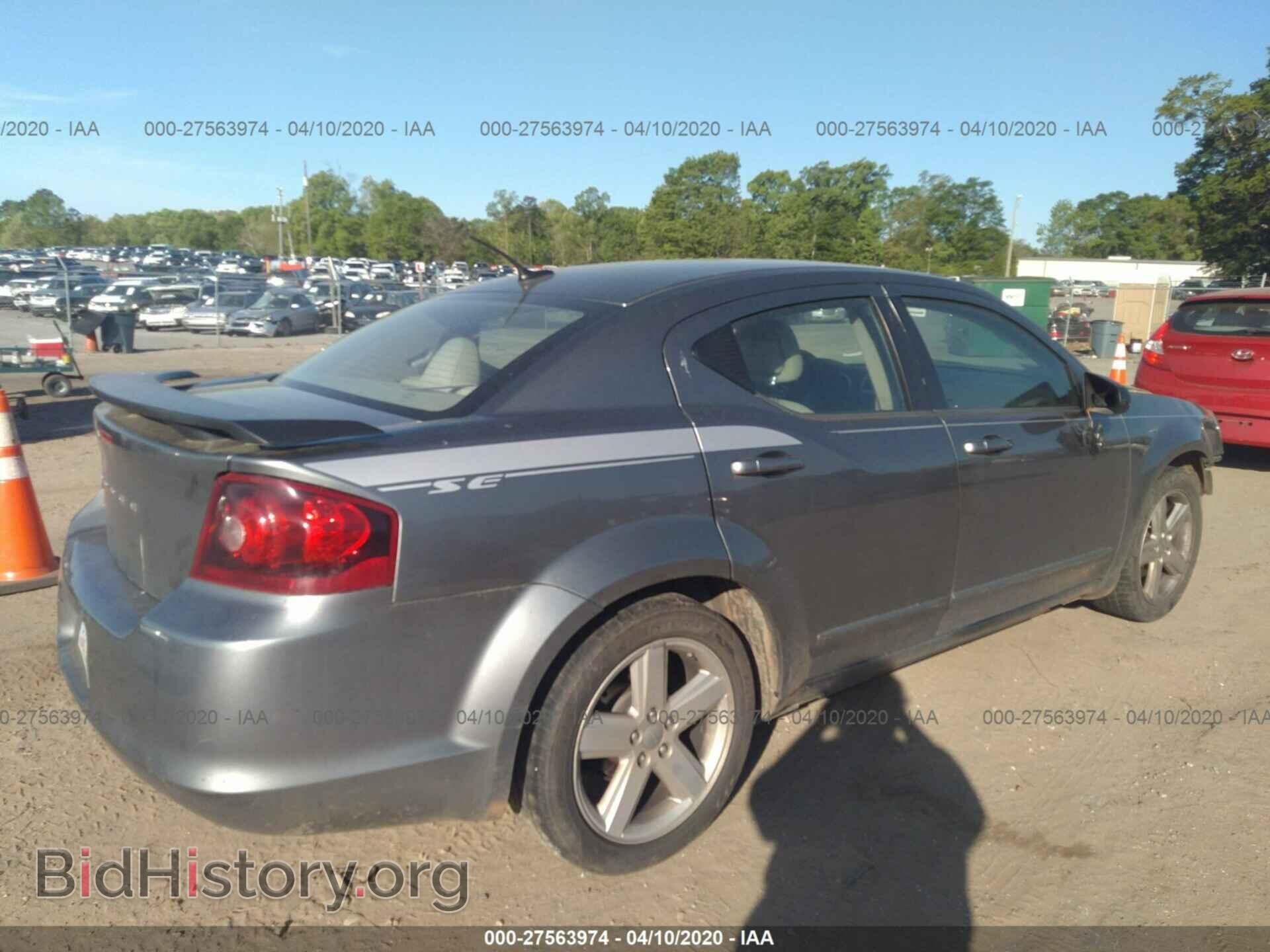 2013 DODGE AVENGER - VIN: 1C3CDZABXDN607073 - Фото 4