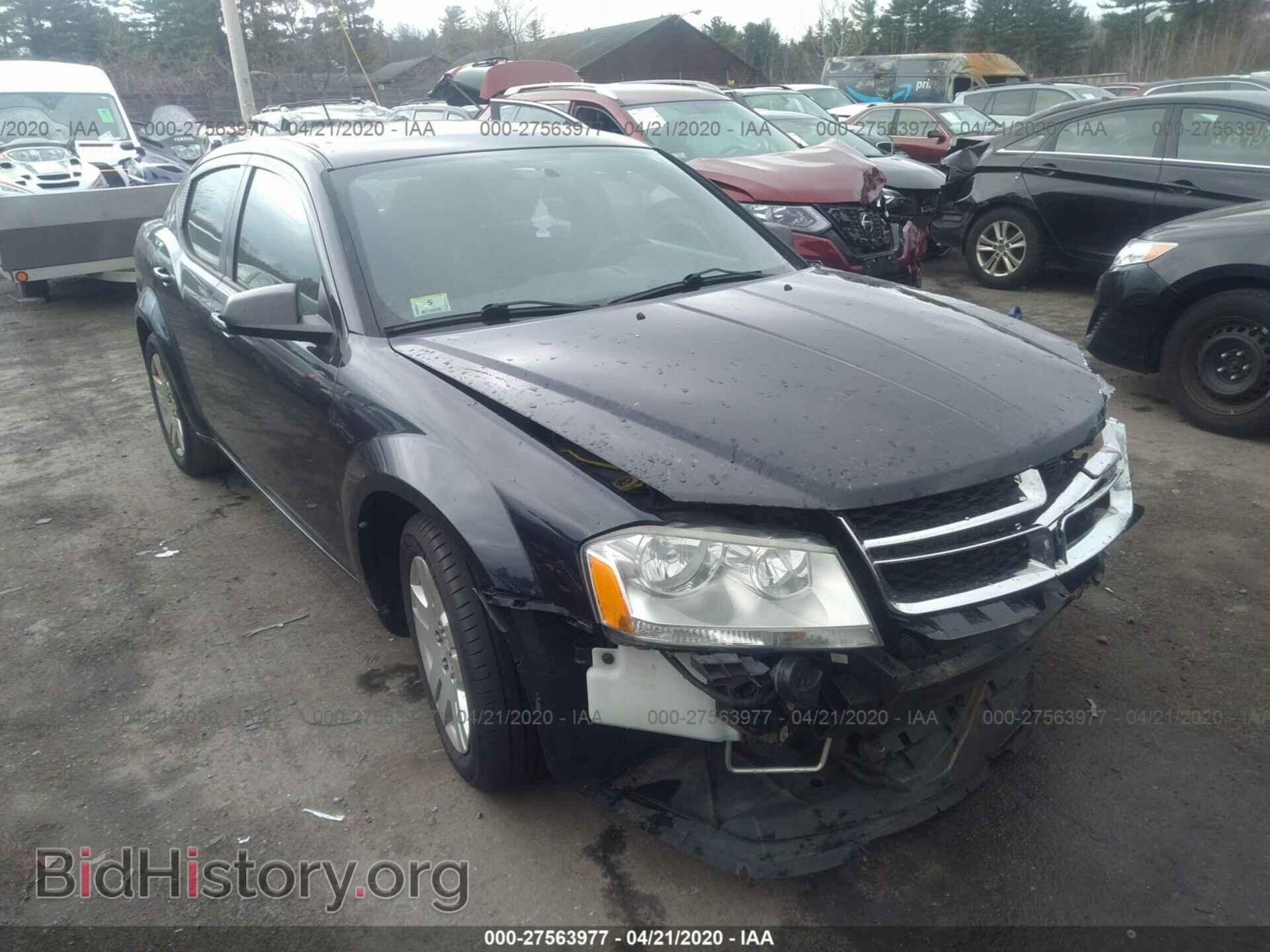 Фотография 1B3BD4FB7BN578343 - DODGE AVENGER 2011