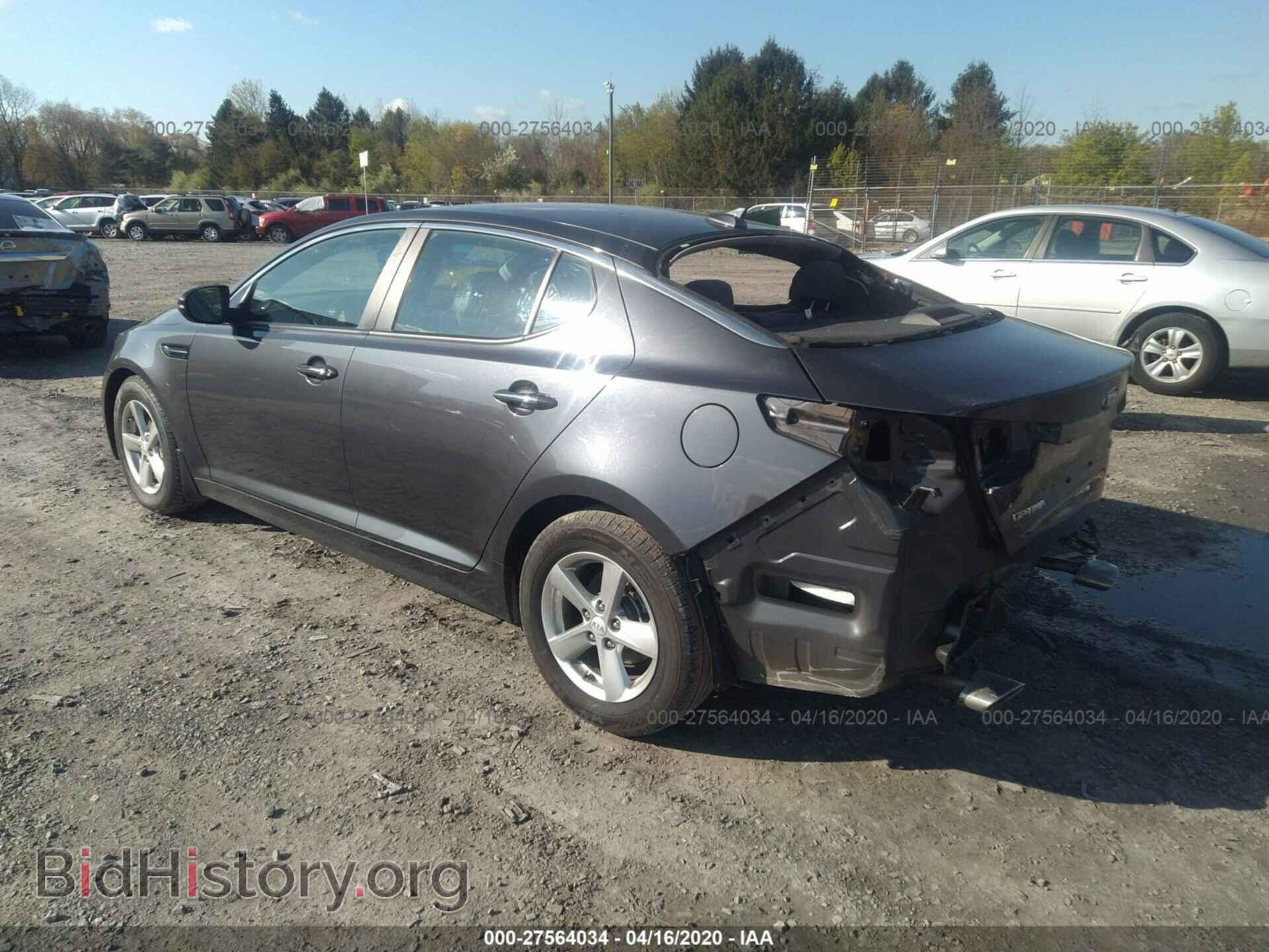 2015 KIA OPTIMA - VIN: KNAGM4A77F5640673 - Photo 3