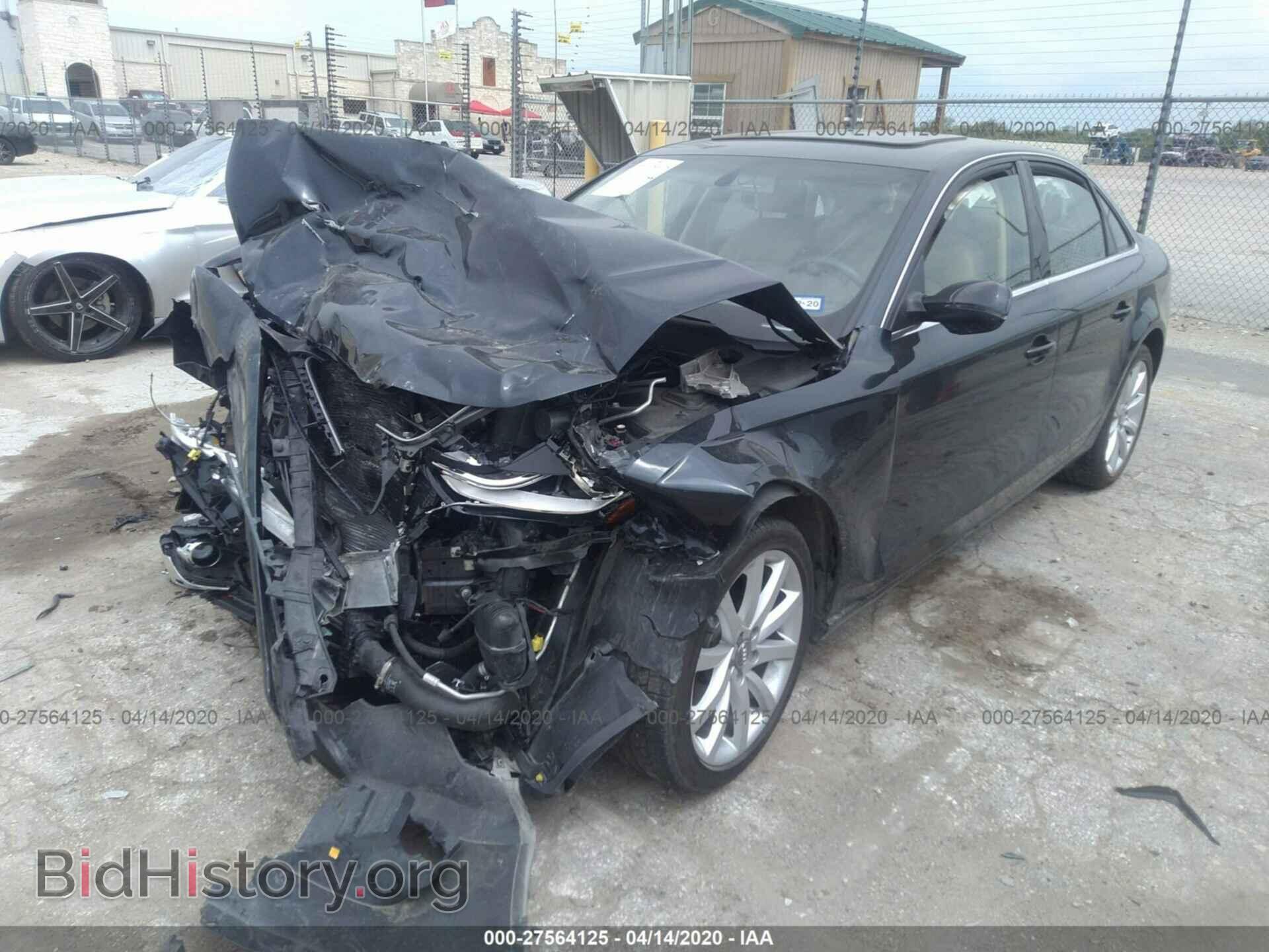 2013 AUDI A4 - VIN: WAUEFAFL1DN025314 - Photo 2