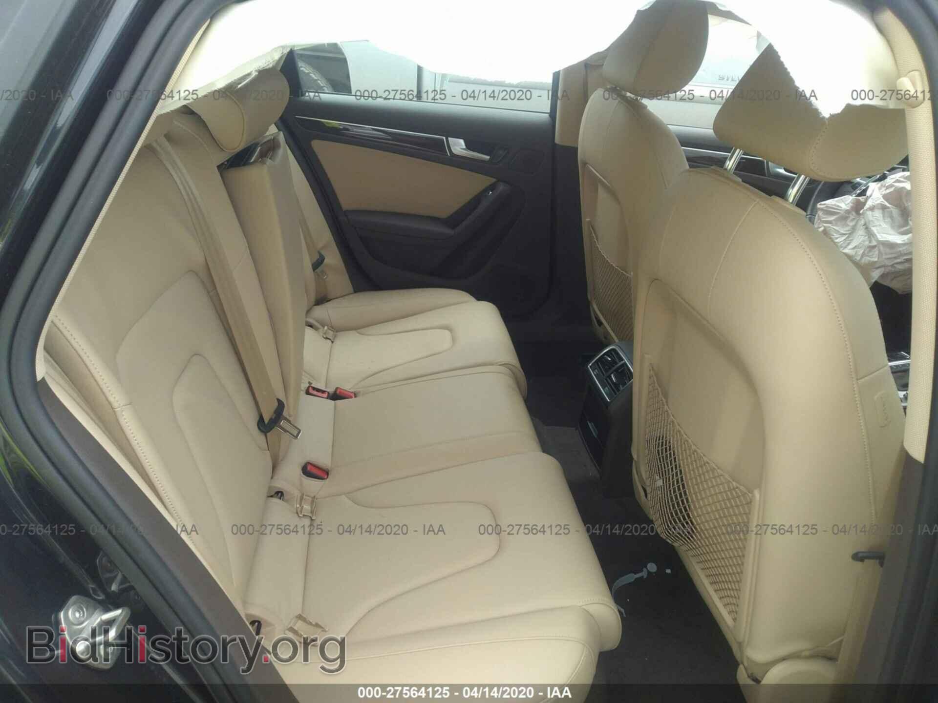 2013 AUDI A4 - VIN: WAUEFAFL1DN025314 - Photo 8