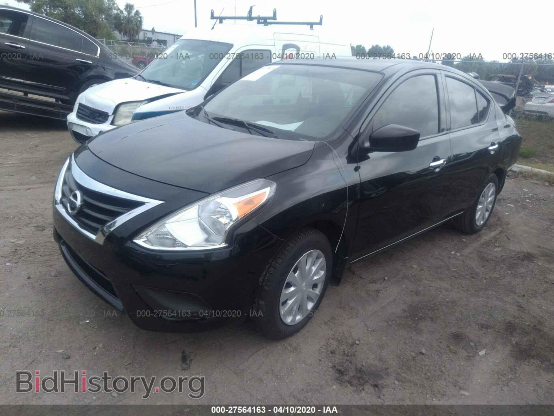 2019 NISSAN VERSA - VIN: 3N1CN7AP8KL808334 - Фото 2
