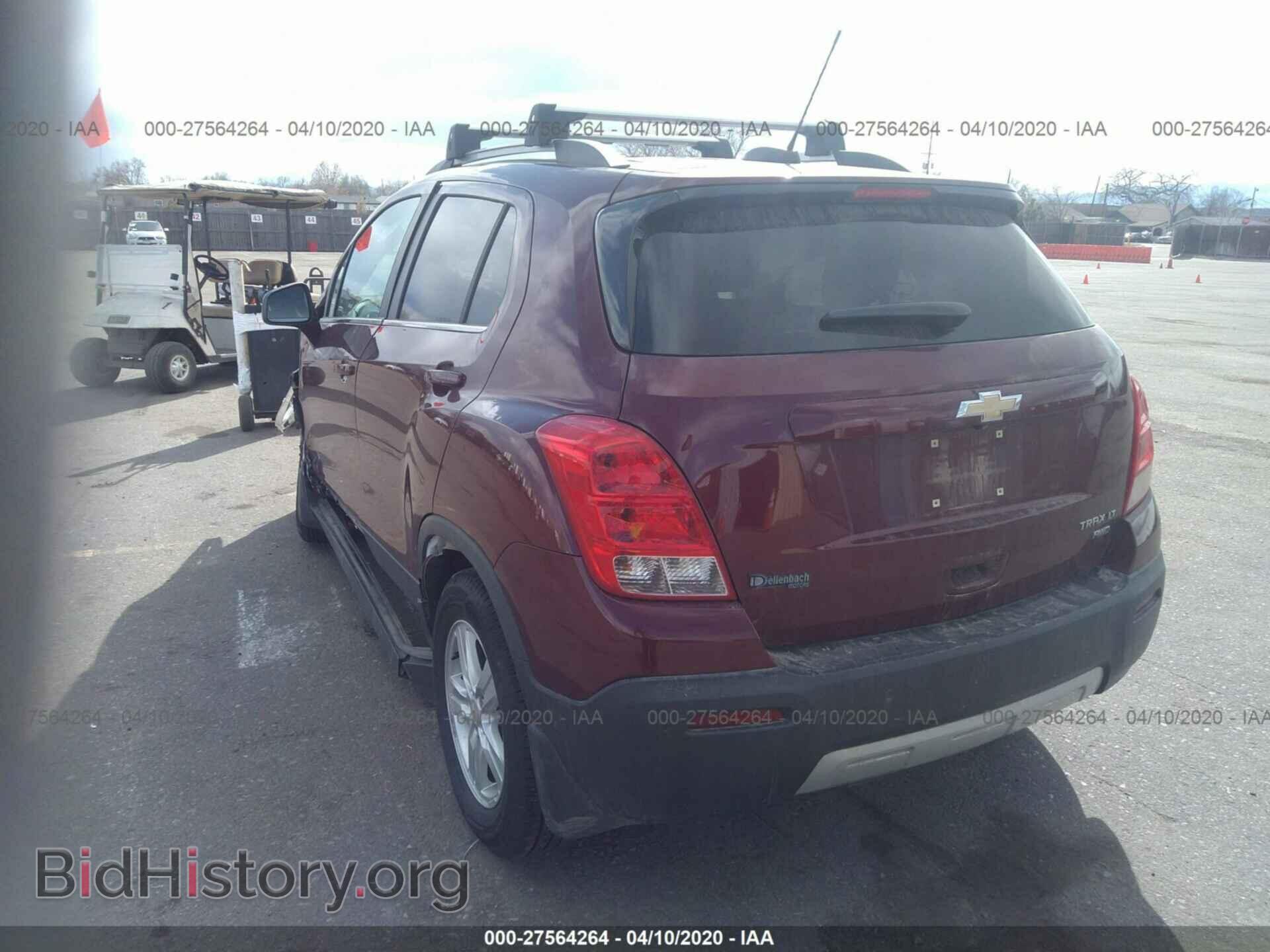2016 CHEVROLET TRAX - VIN: 3GNCJPSB5GL123993 - Фото 3