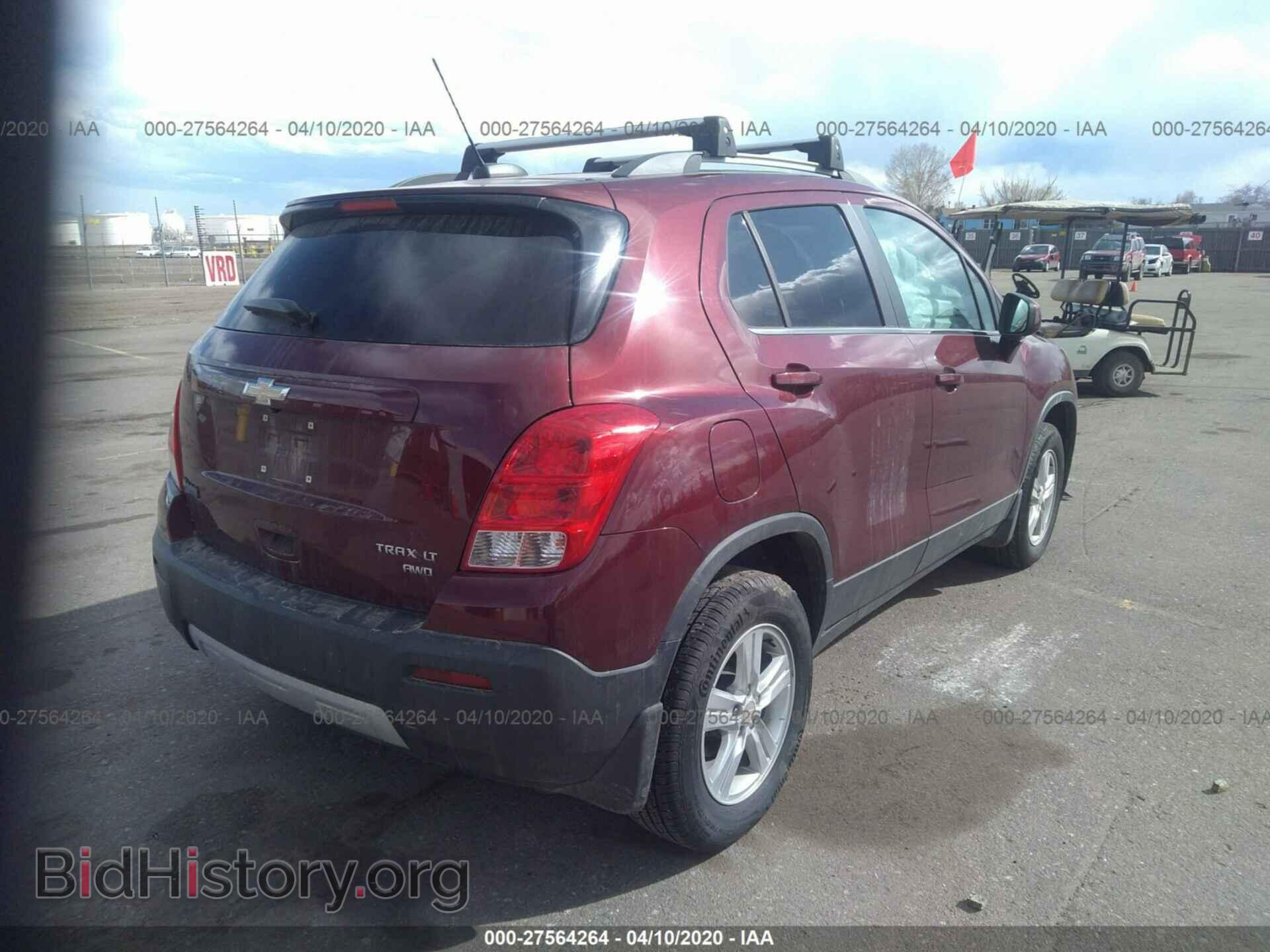 2016 CHEVROLET TRAX - VIN: 3GNCJPSB5GL123993 - Фото 4