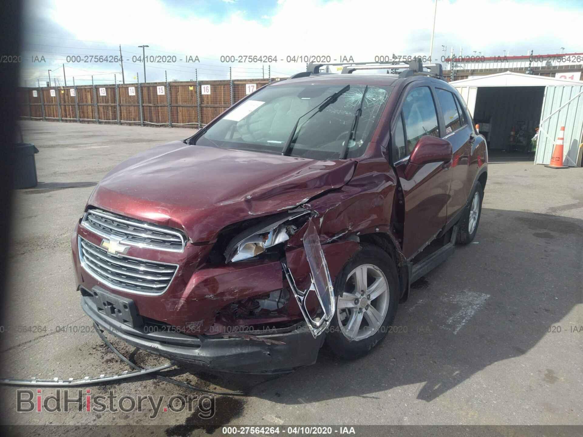 2016 CHEVROLET TRAX - VIN: 3GNCJPSB5GL123993 - Фото 6