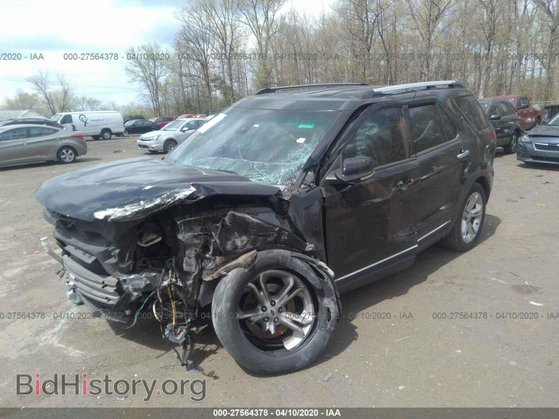 2014 FORD EXPLORER - VIN: 1FM5K8F88EGA72327 - Photo 2