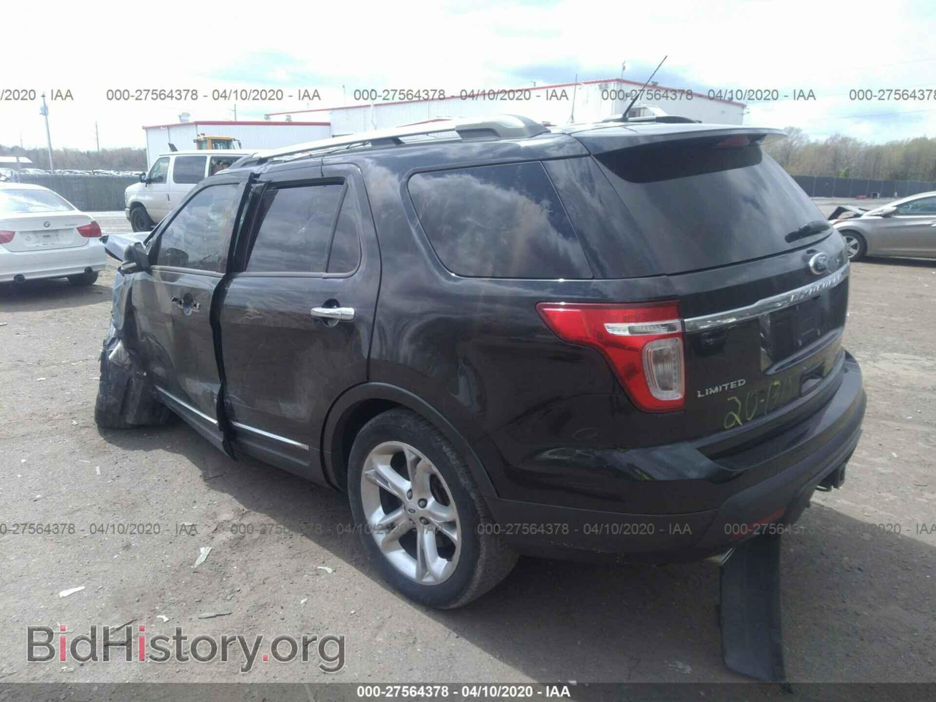2014 FORD EXPLORER - VIN: 1FM5K8F88EGA72327 - Photo 3