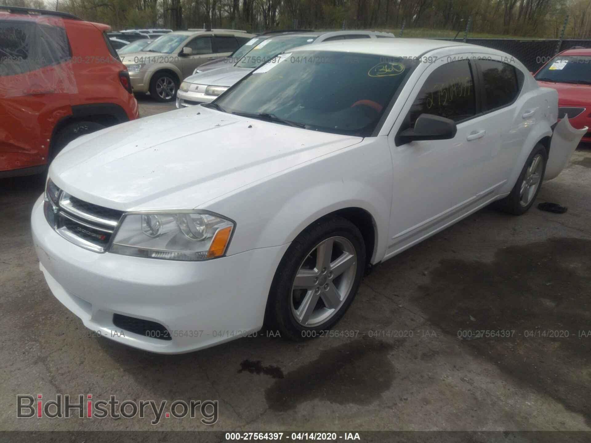 2013 DODGE AVENGER - VIN: 1C3CDZAB7DN713268 - Фото 2