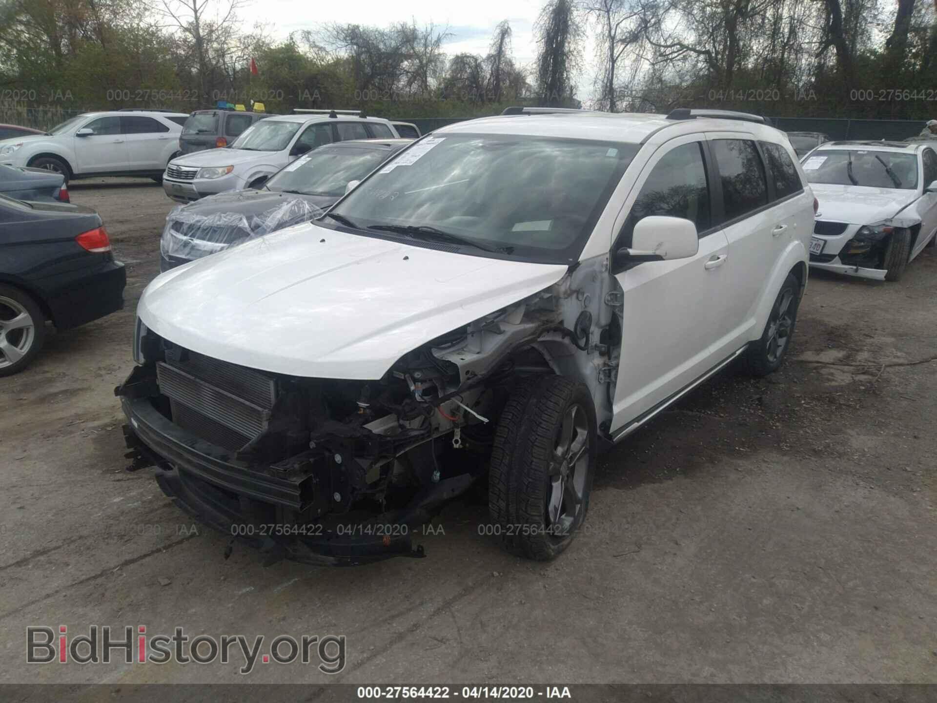 2015 DODGE JOURNEY - VIN: 3C4PDCGG7FT664671 - Фото 2