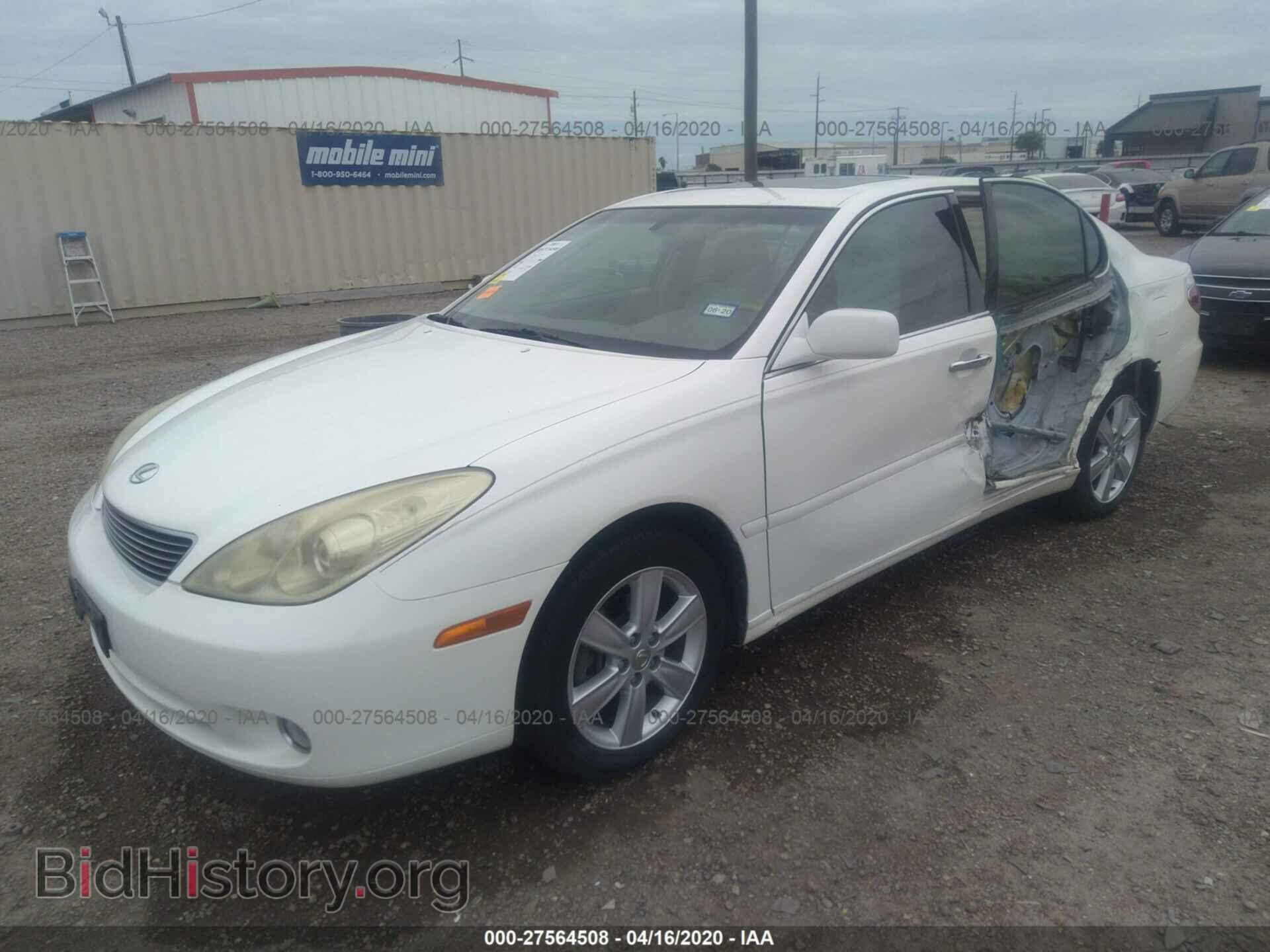 2005 LEXUS ES - VIN: JTHBA30G955073252 - Photo 2