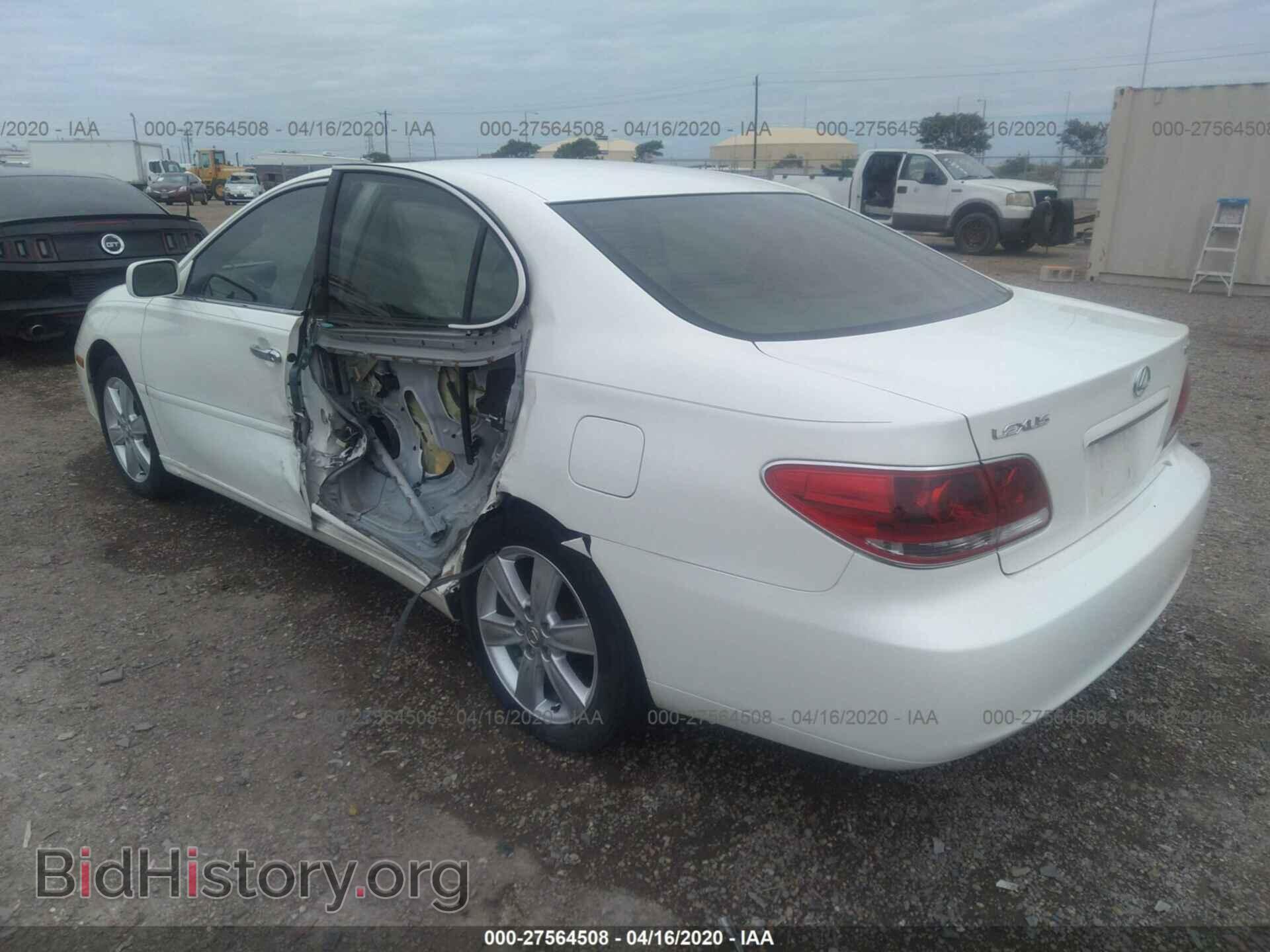 2005 LEXUS ES - VIN: JTHBA30G955073252 - Photo 3