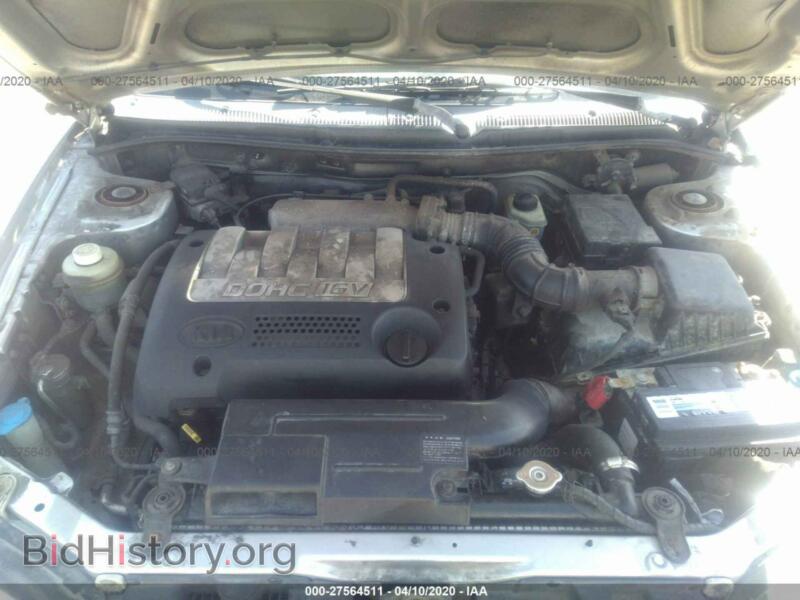 2003 Kia SPECTRA (VIN KNAFB121X35302044) — фото 10 из 11