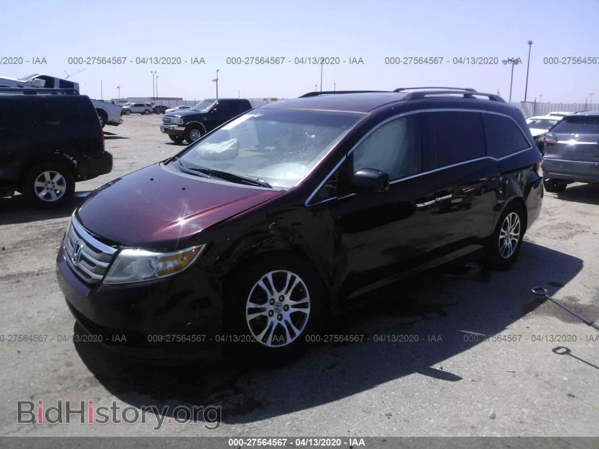 2011 HONDA ODYSSEY - VIN: 5FNRL5H67BB073620 - Фото 2