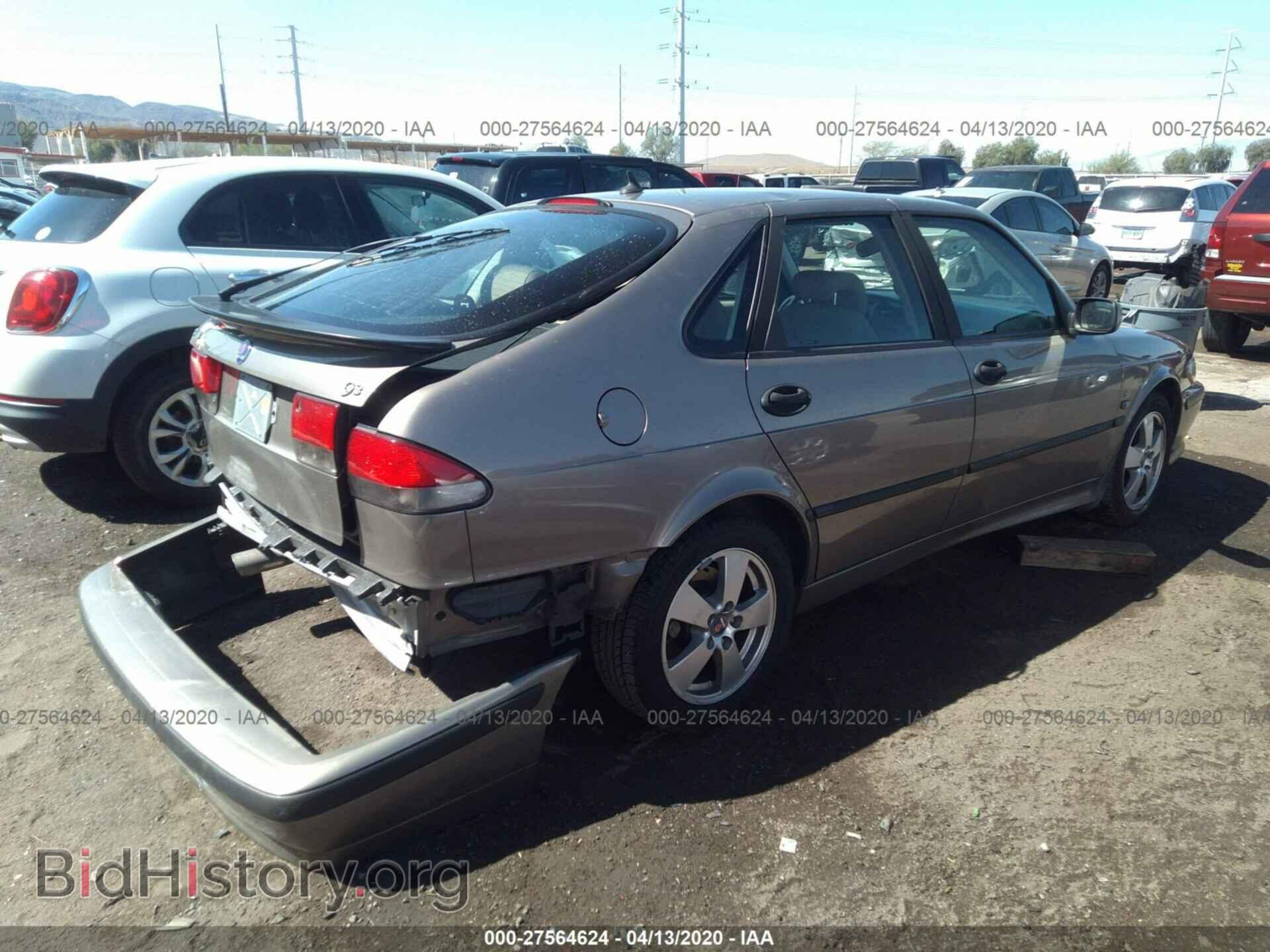 2002 SAAB 9-3 - VIN: YS3DF58K922019195 - Photo 4